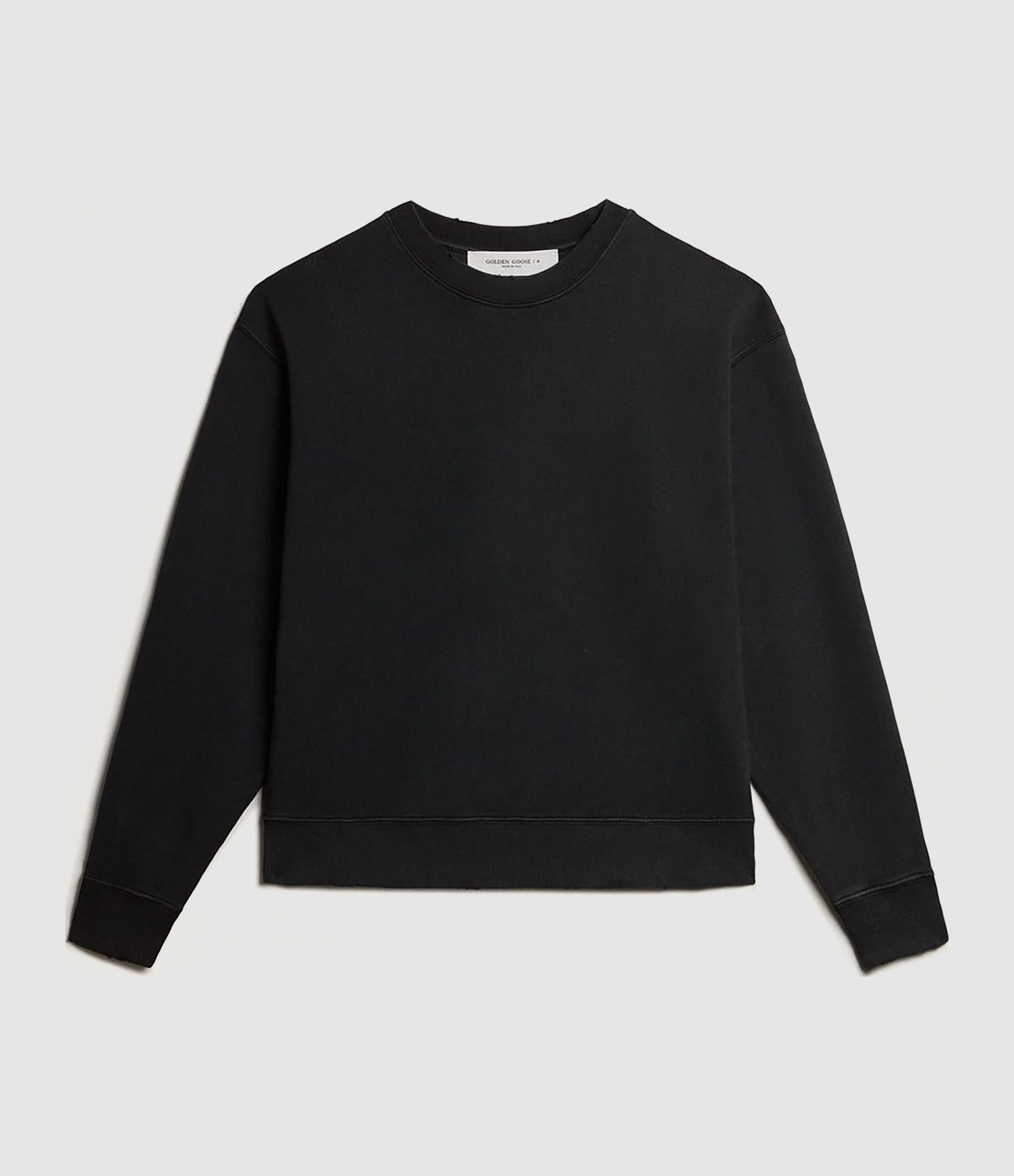 Boxi Washed Black Sweatshirt