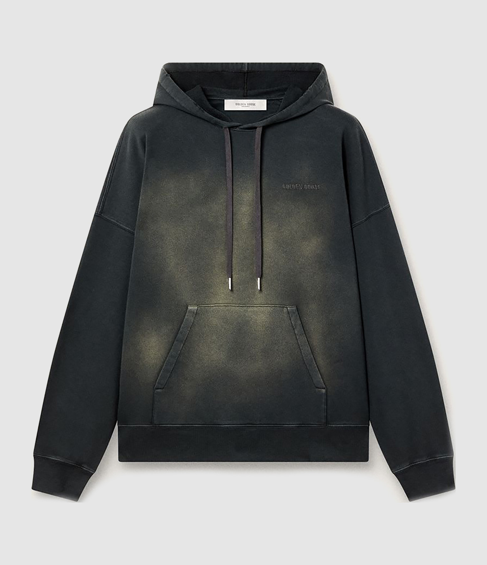 Journey Bleached Washed Black Sweatshirt