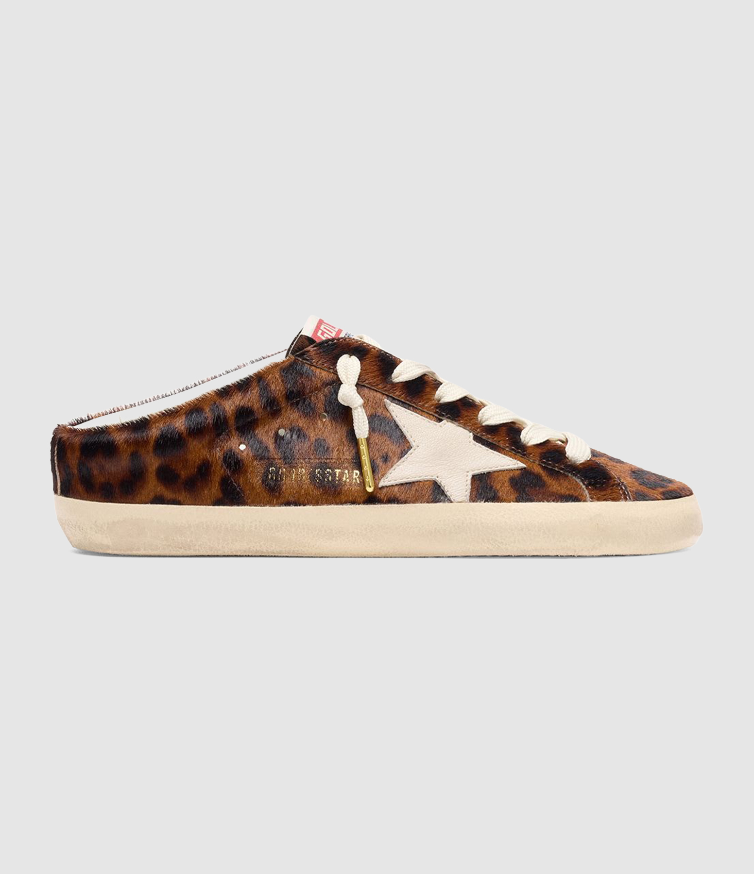 Super-Star Trainers in Beige, Brown, Leo and Cream