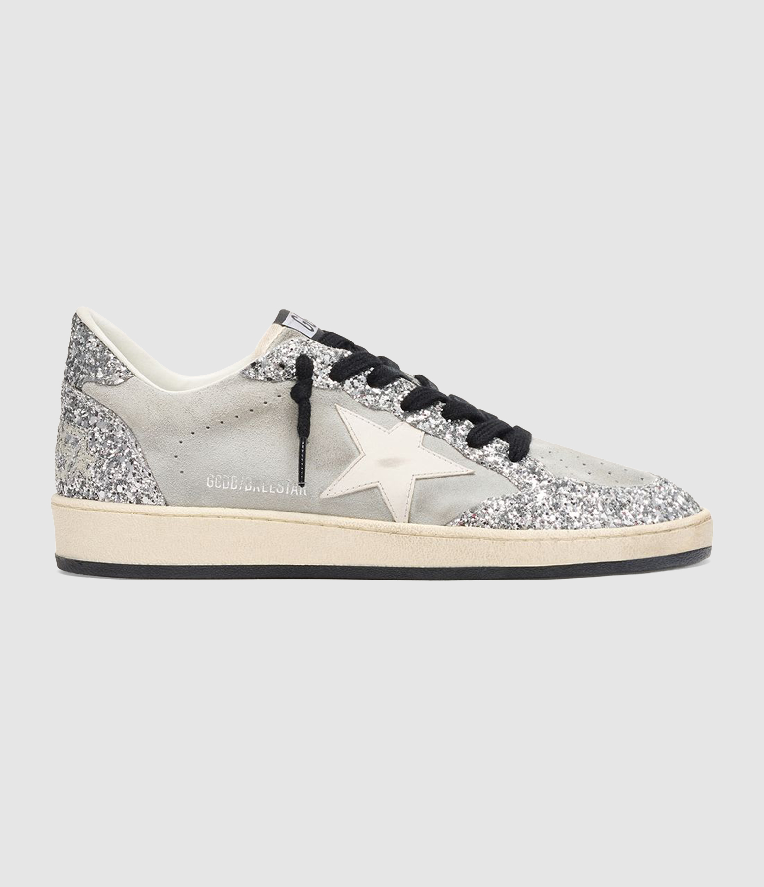 Ball Star Grey, Silver and White trainers