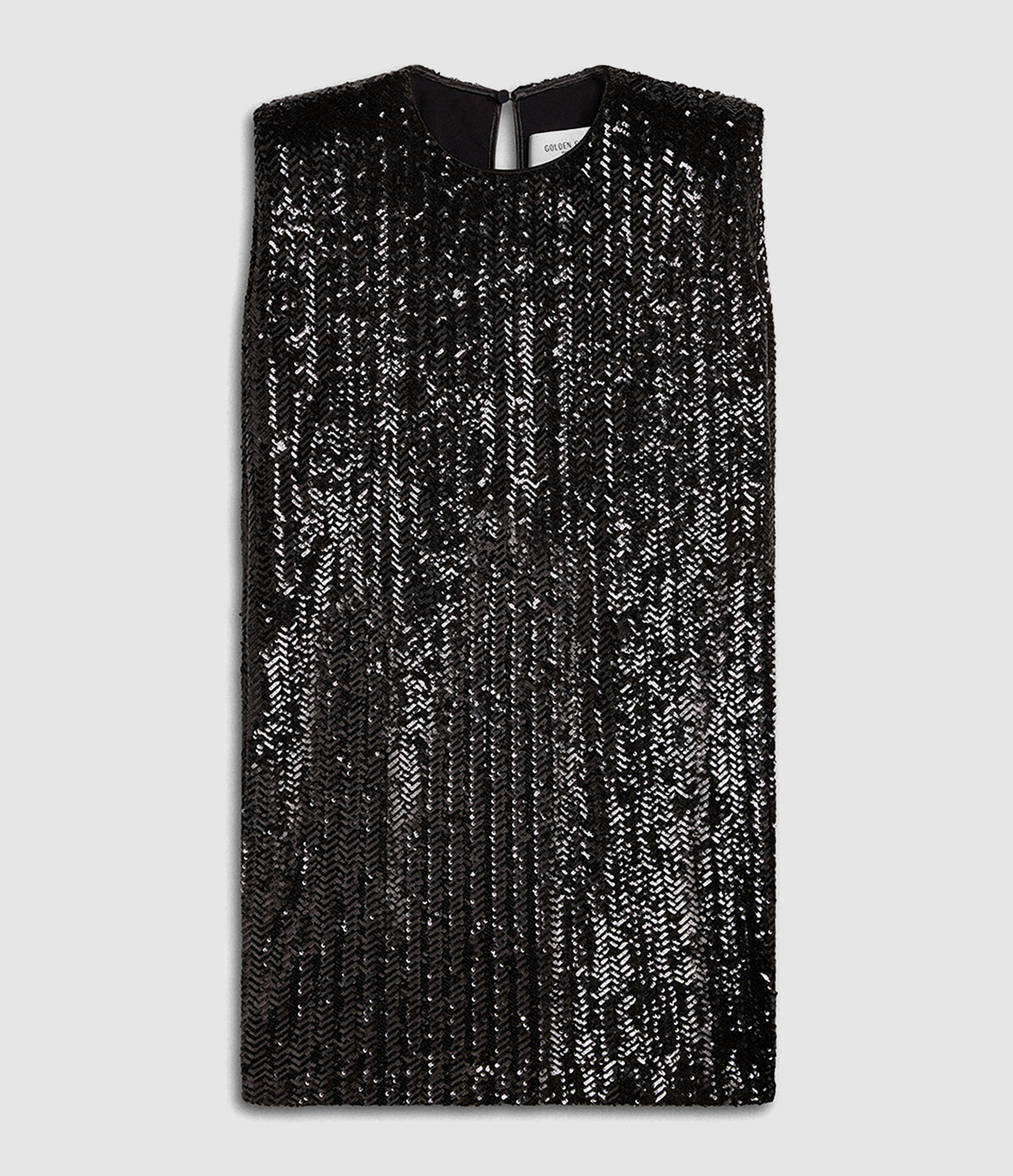 Woman Journey Short Sequin Dress – Black
