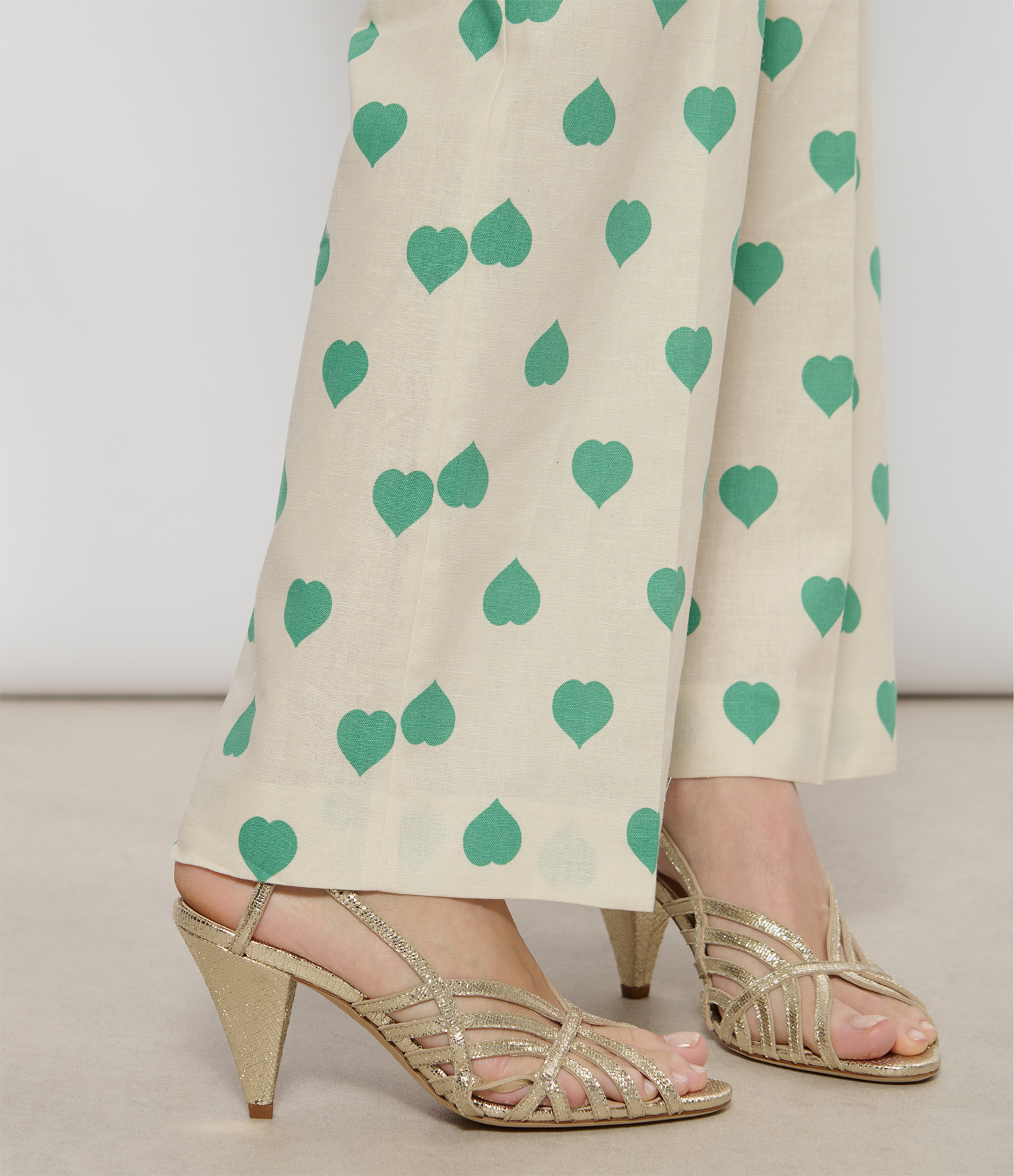 Gina Gold Sandals