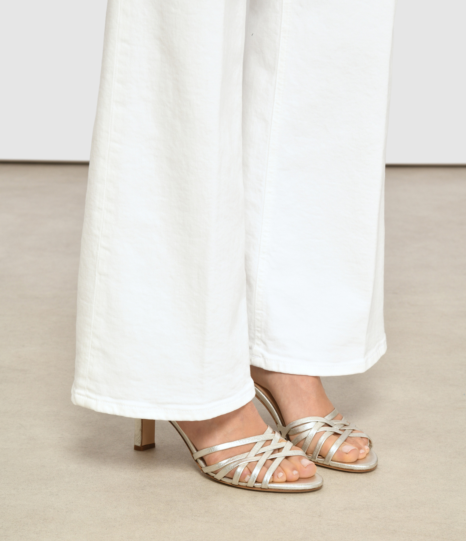 Janis Silver Sandals