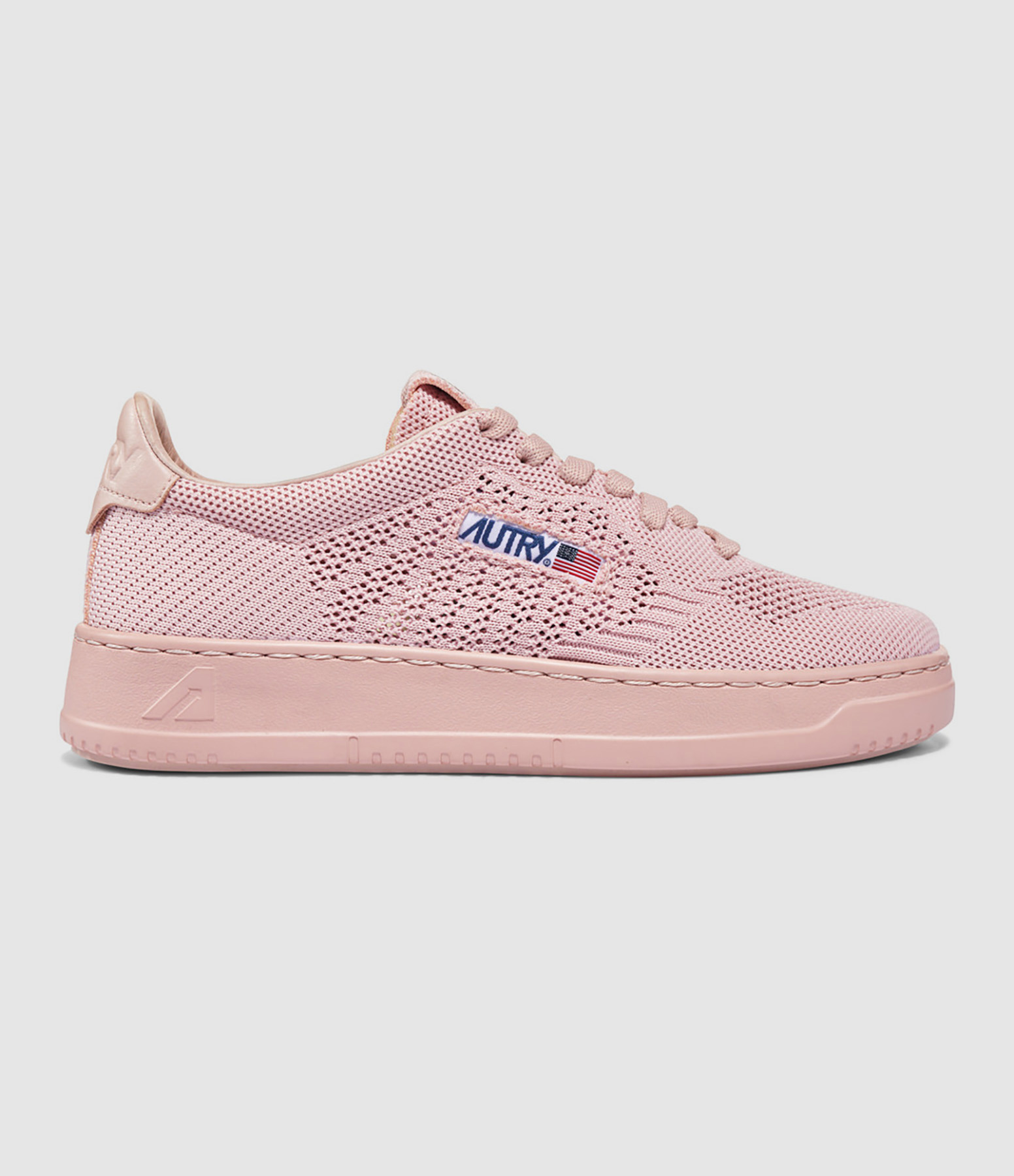 Easeknit Trainers in Pink Fabric, Flash Collection