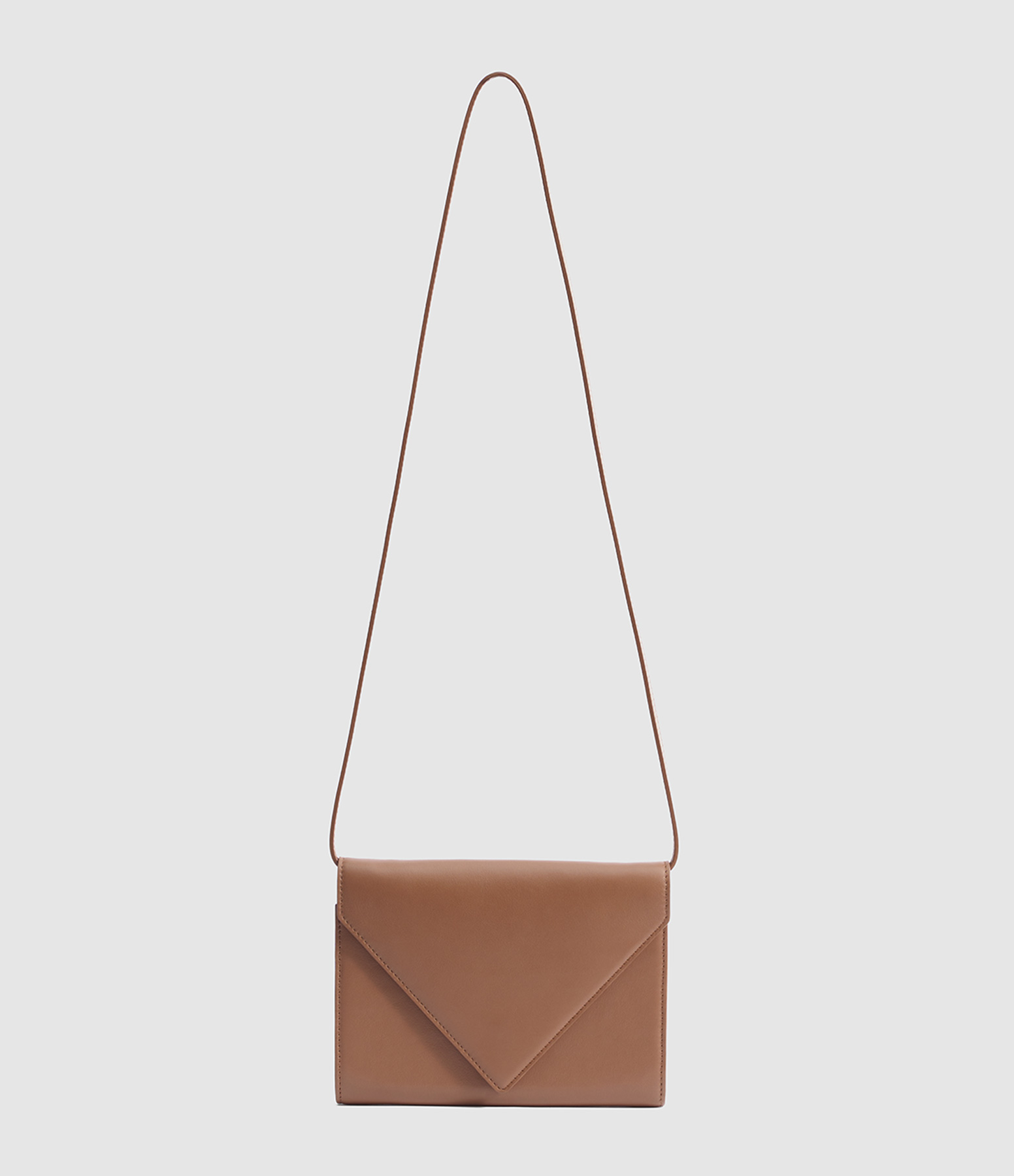 Envelope Wallet Bag – Rust Brown