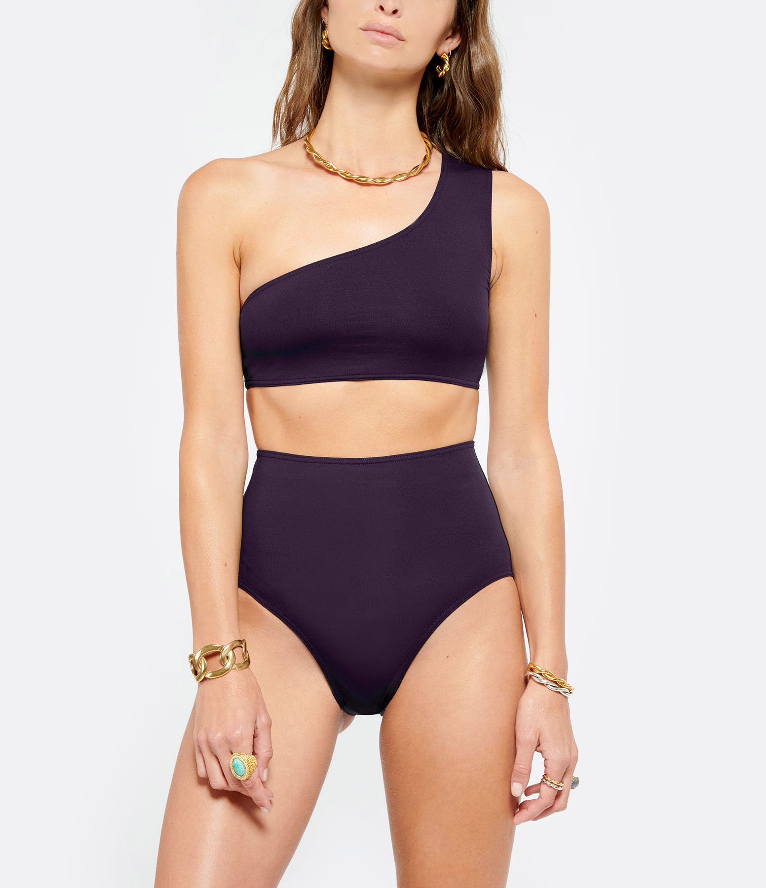 Conquete Terre Brûlée High-Waisted Swimsuit Bottoms
