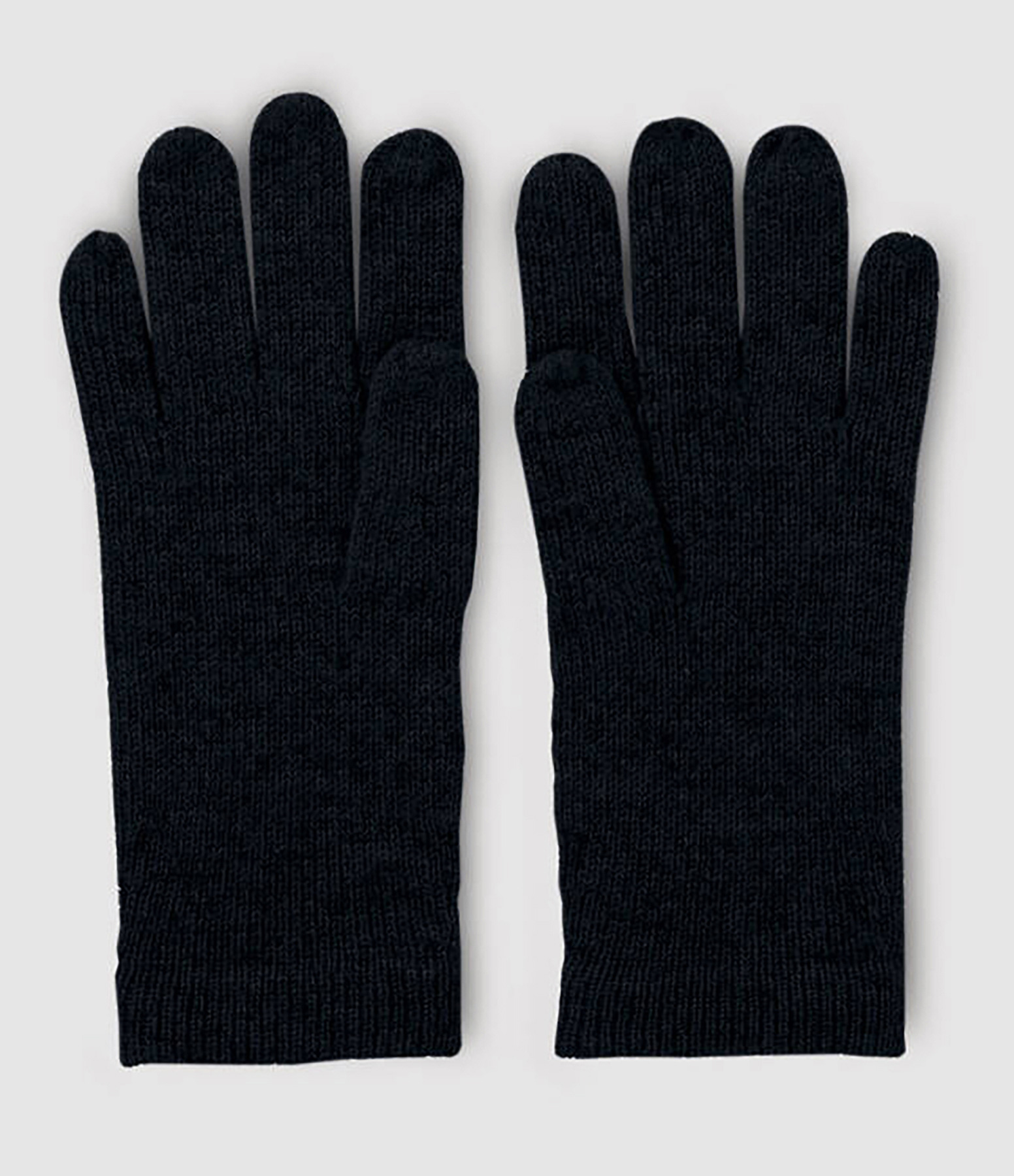 Women’s Black Cashmere Gloves