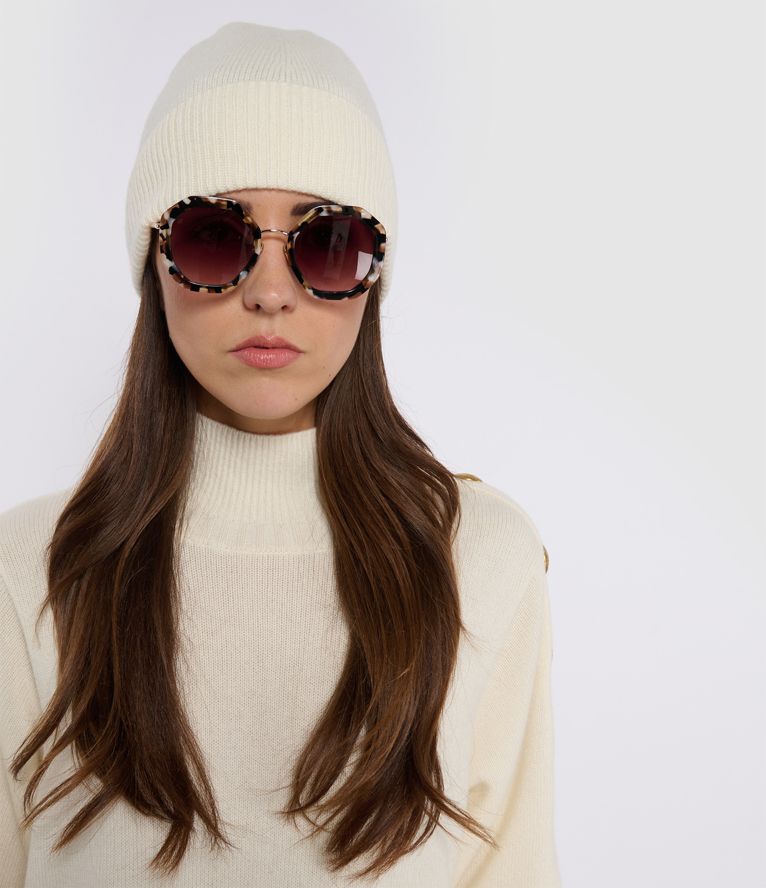 Classic Natural Cashmere Hat