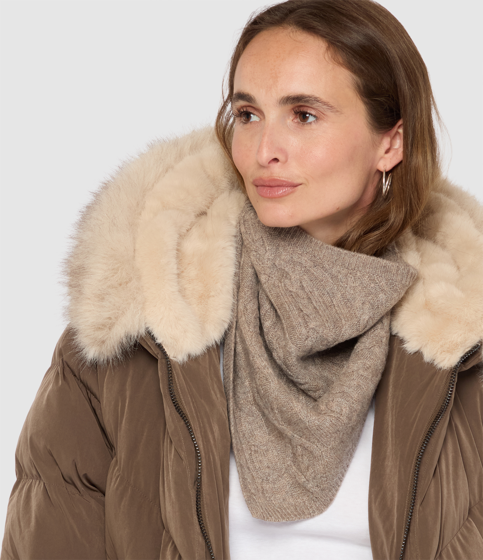 Sacha Millet Cashmere Triangle Scarf