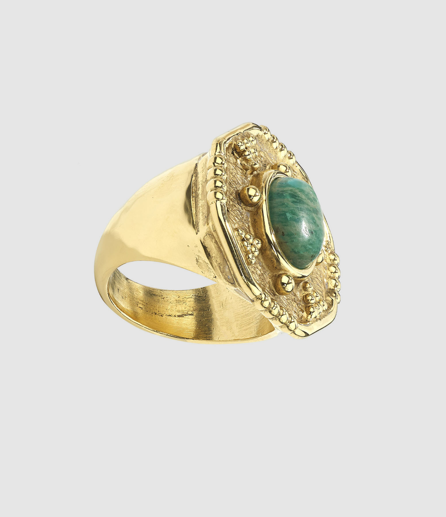 Essaouira Amazonite Ring