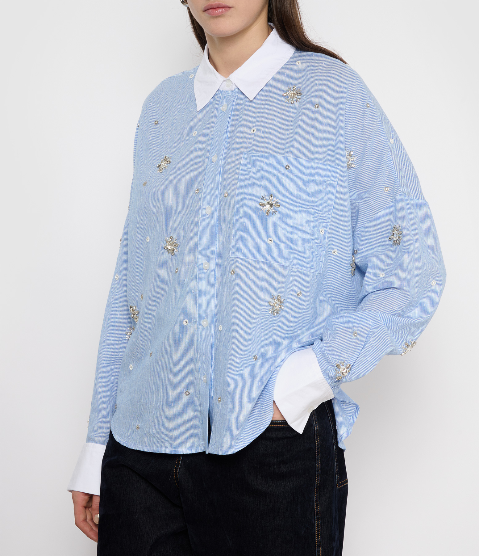 Helight Blue Blouse
