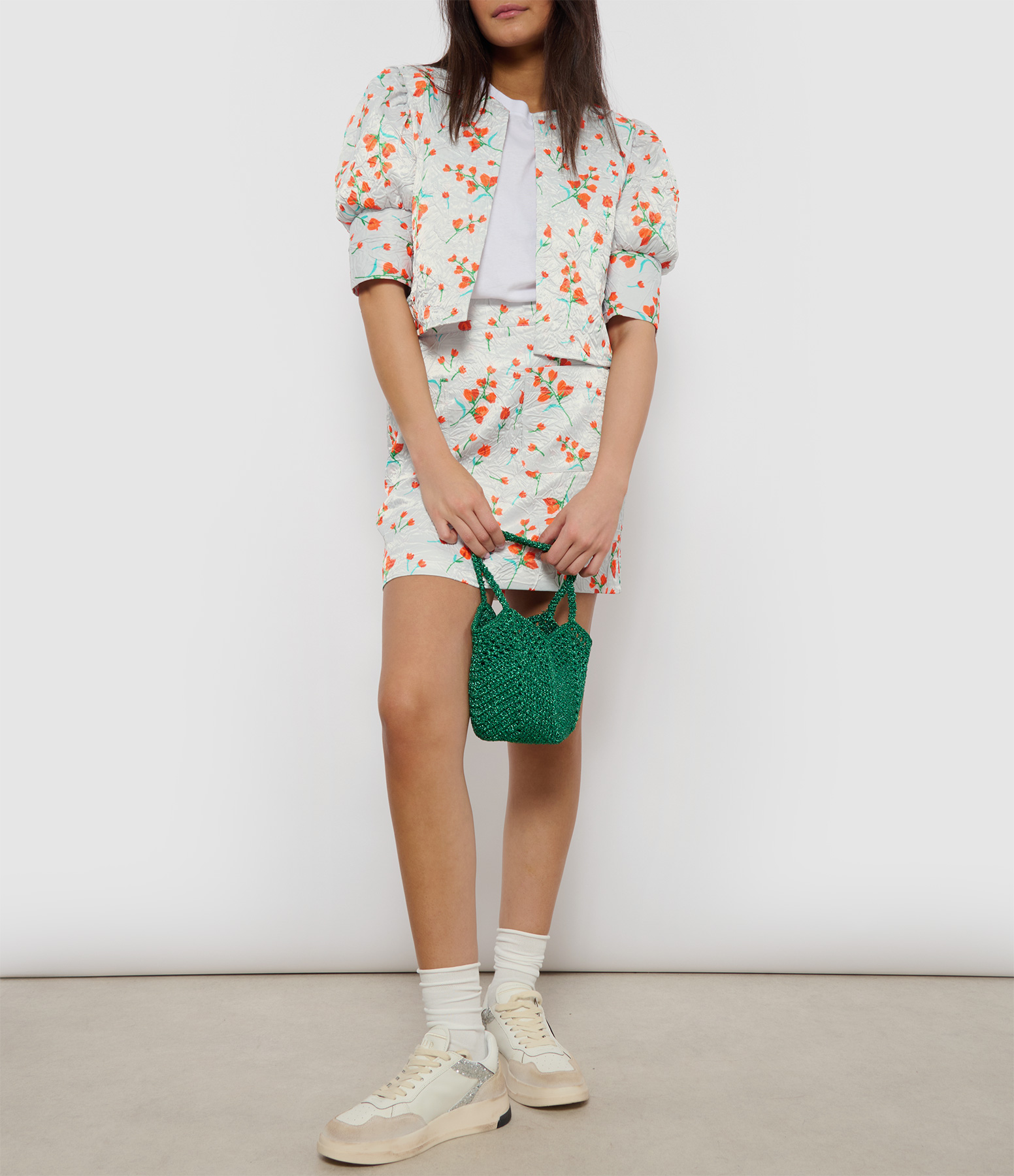 Husan White Skirt
