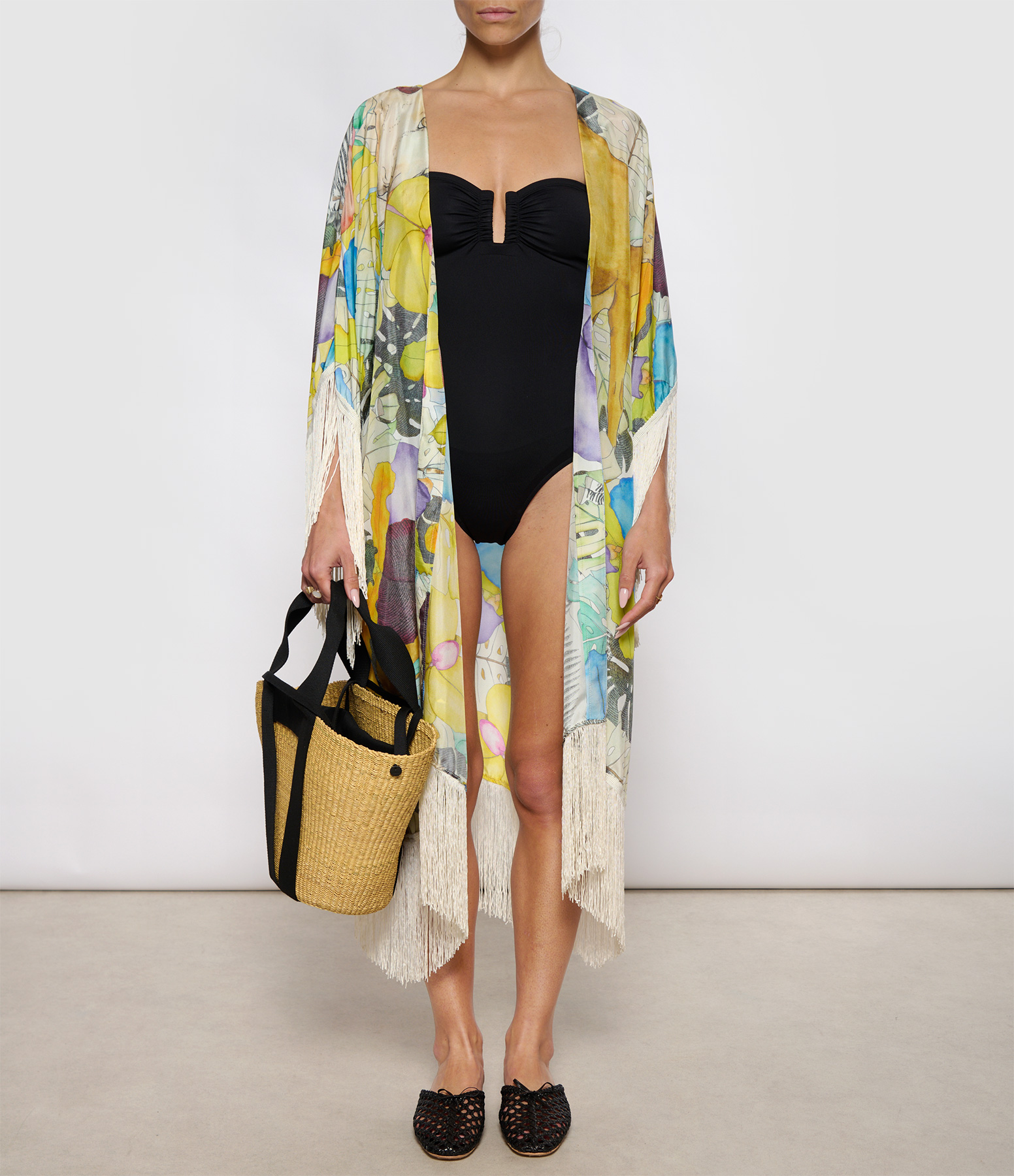 Hidonea Off-White Kimono