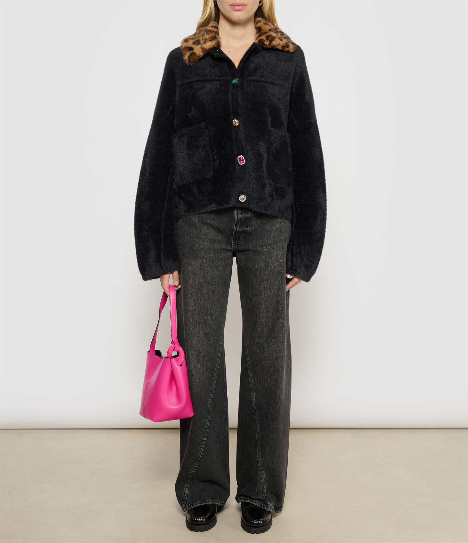Intention Black Cardigan