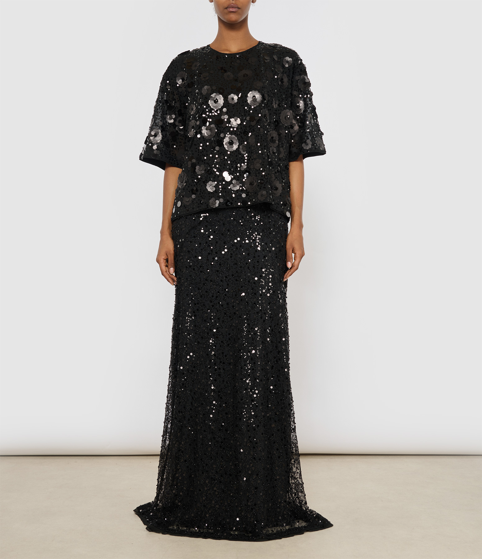 Isequins Black Skirt