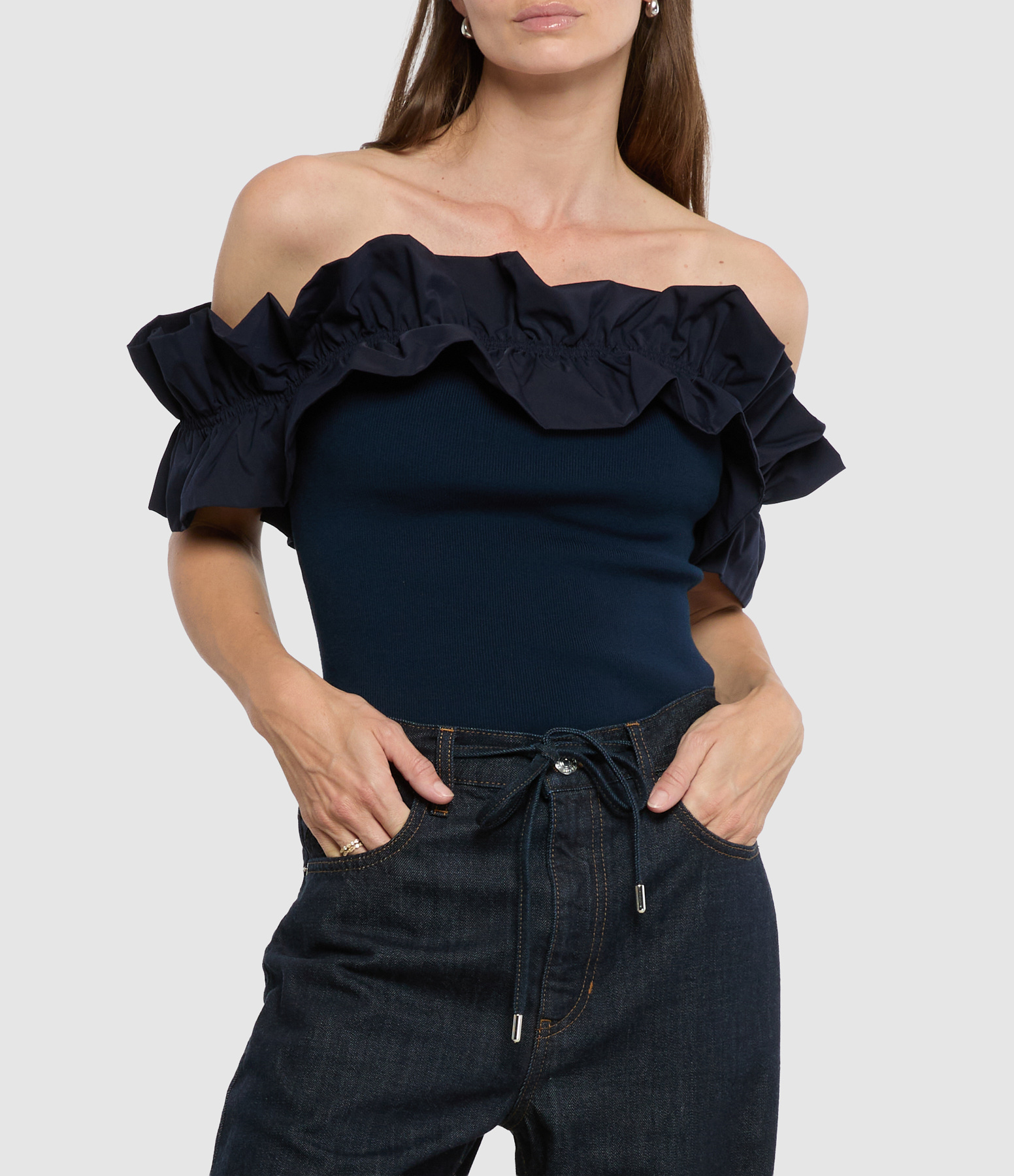 Jaqua Dark Blue Top