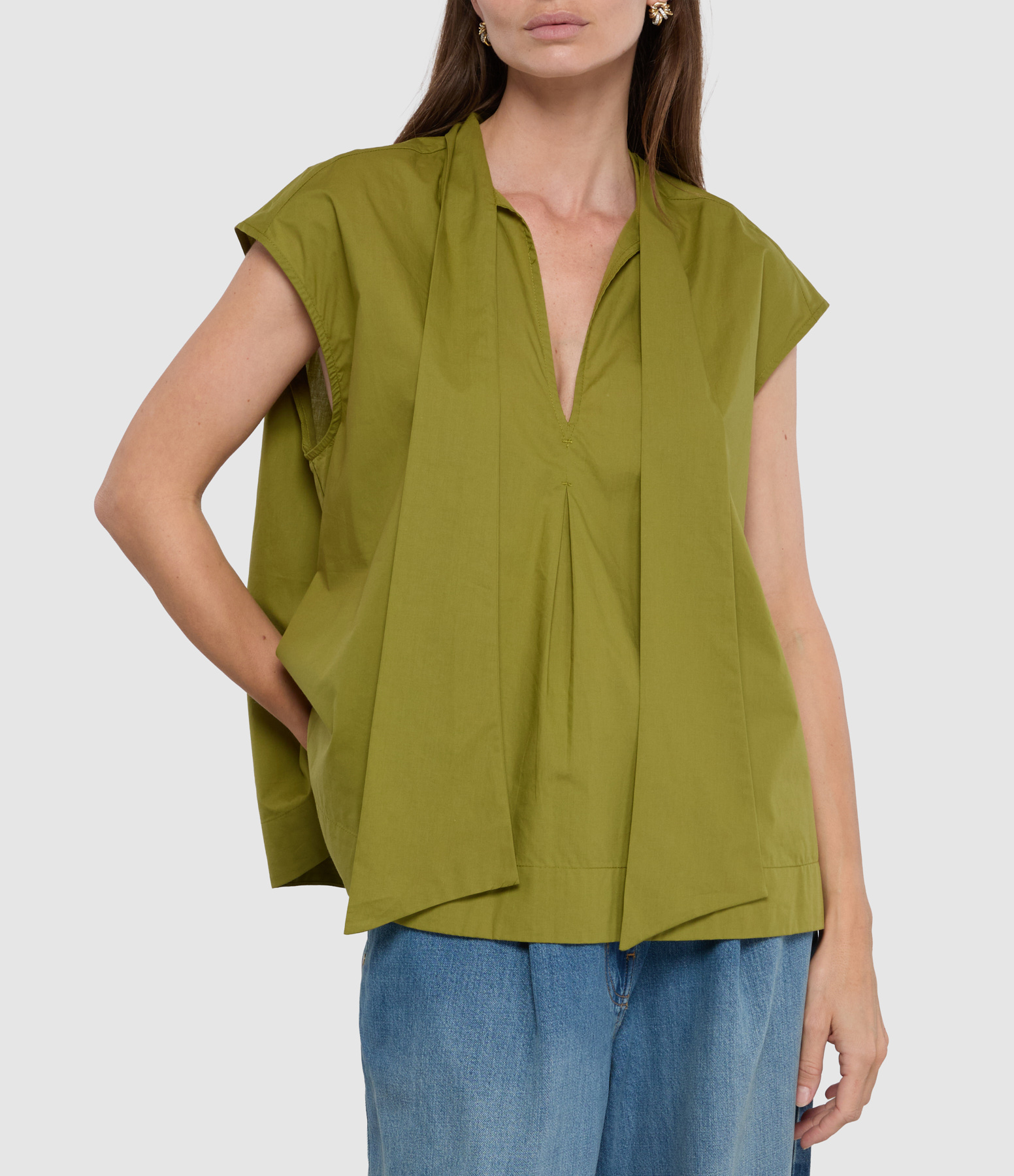 Jalaysia Green Blouse