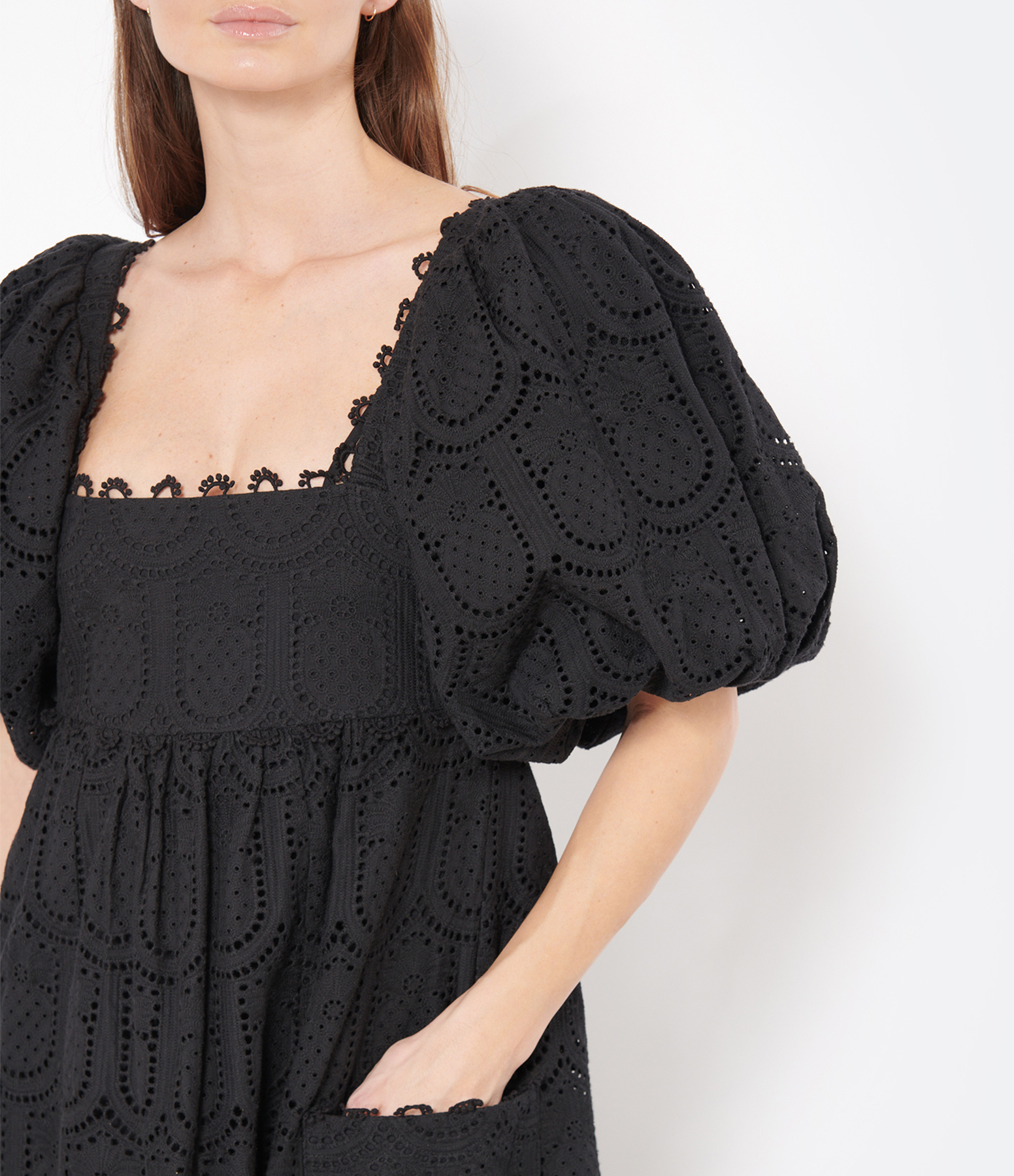 Black Pineapple Maxi Dress