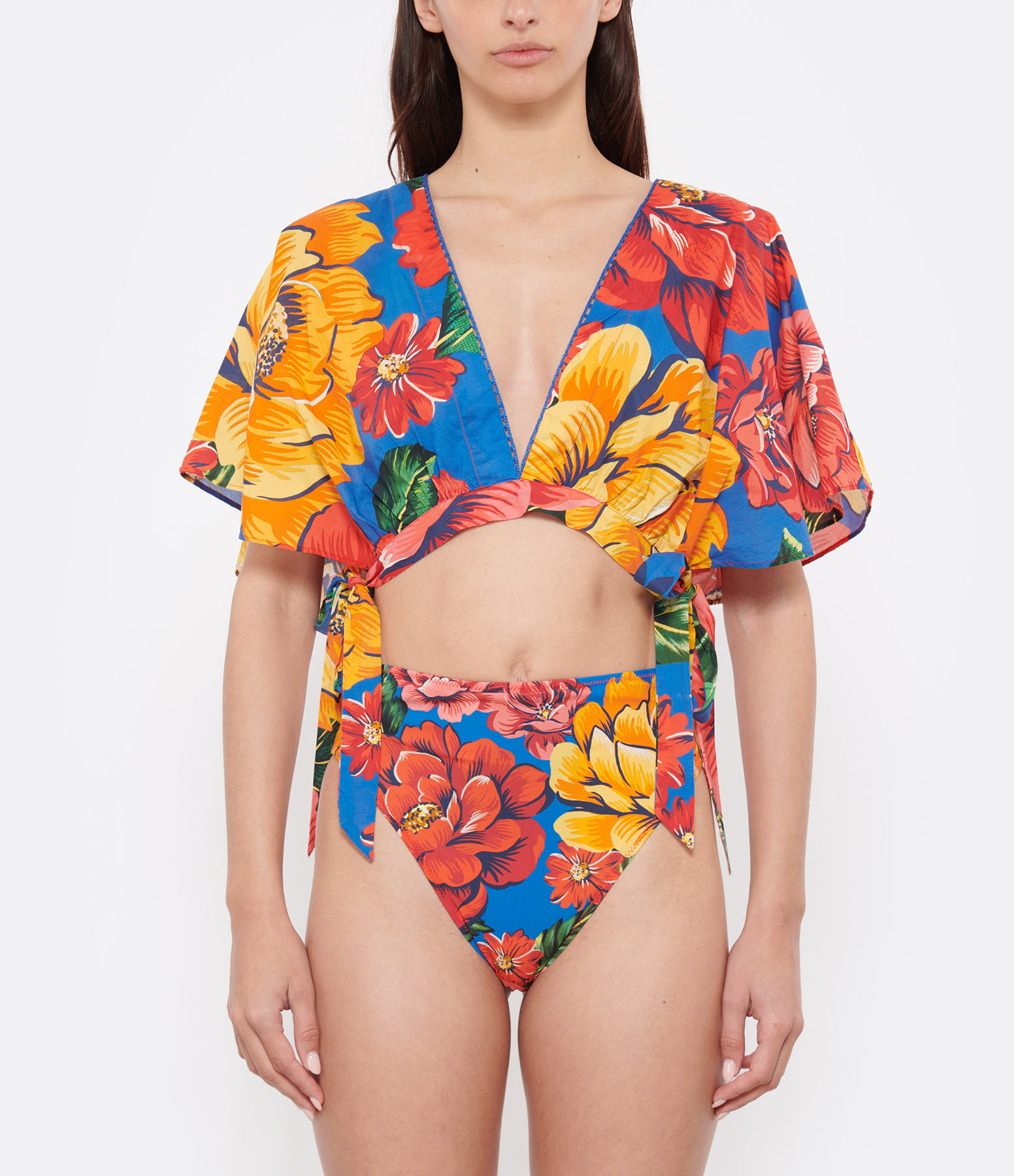 Winter Chita Blue Swimsuit Bottoms