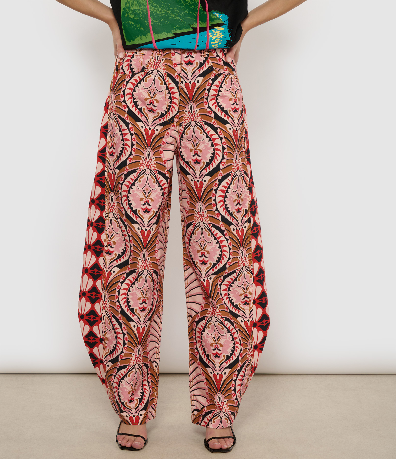 Multicoloured Pineapple Trousers