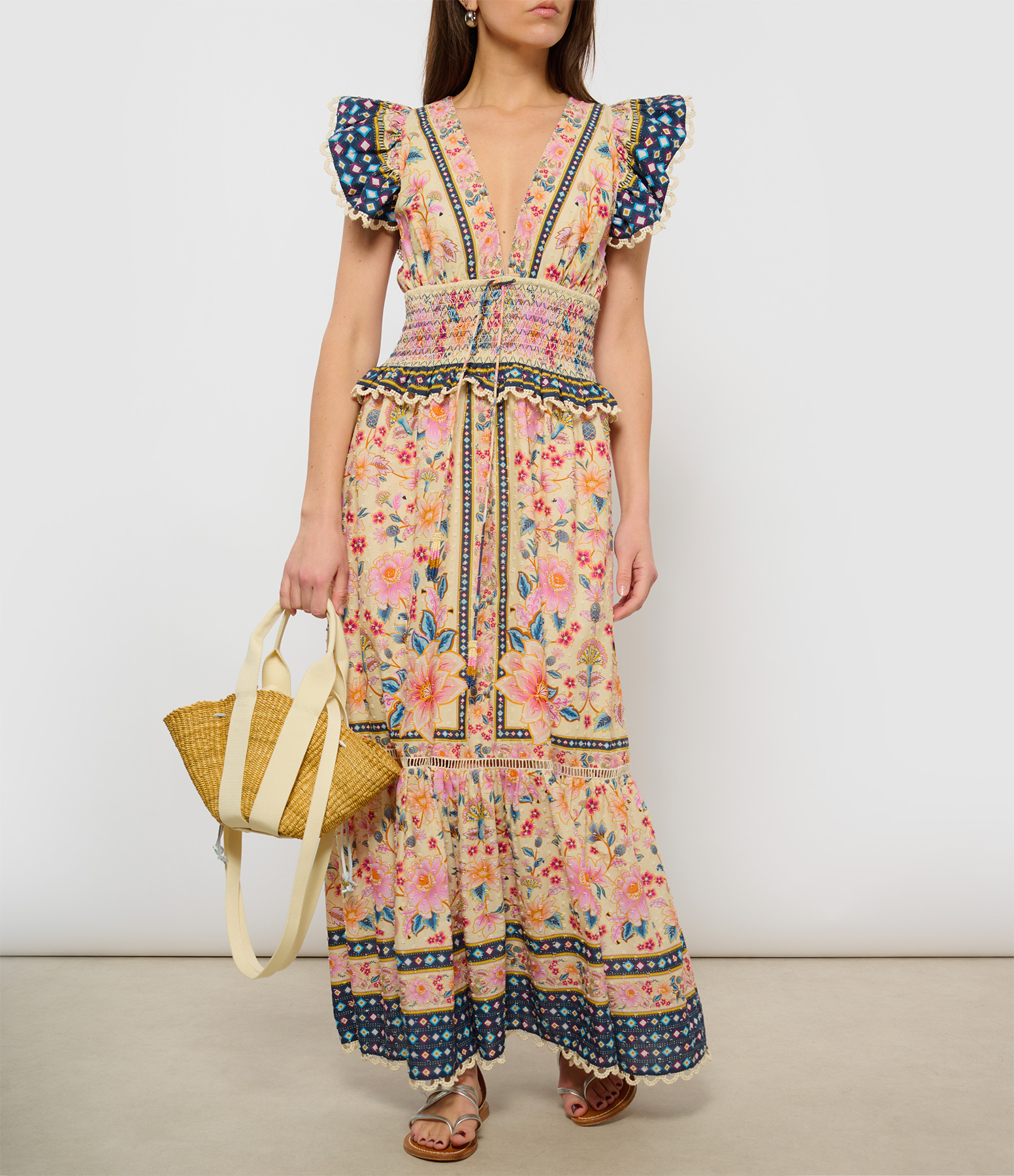Superbloom Cream Dress