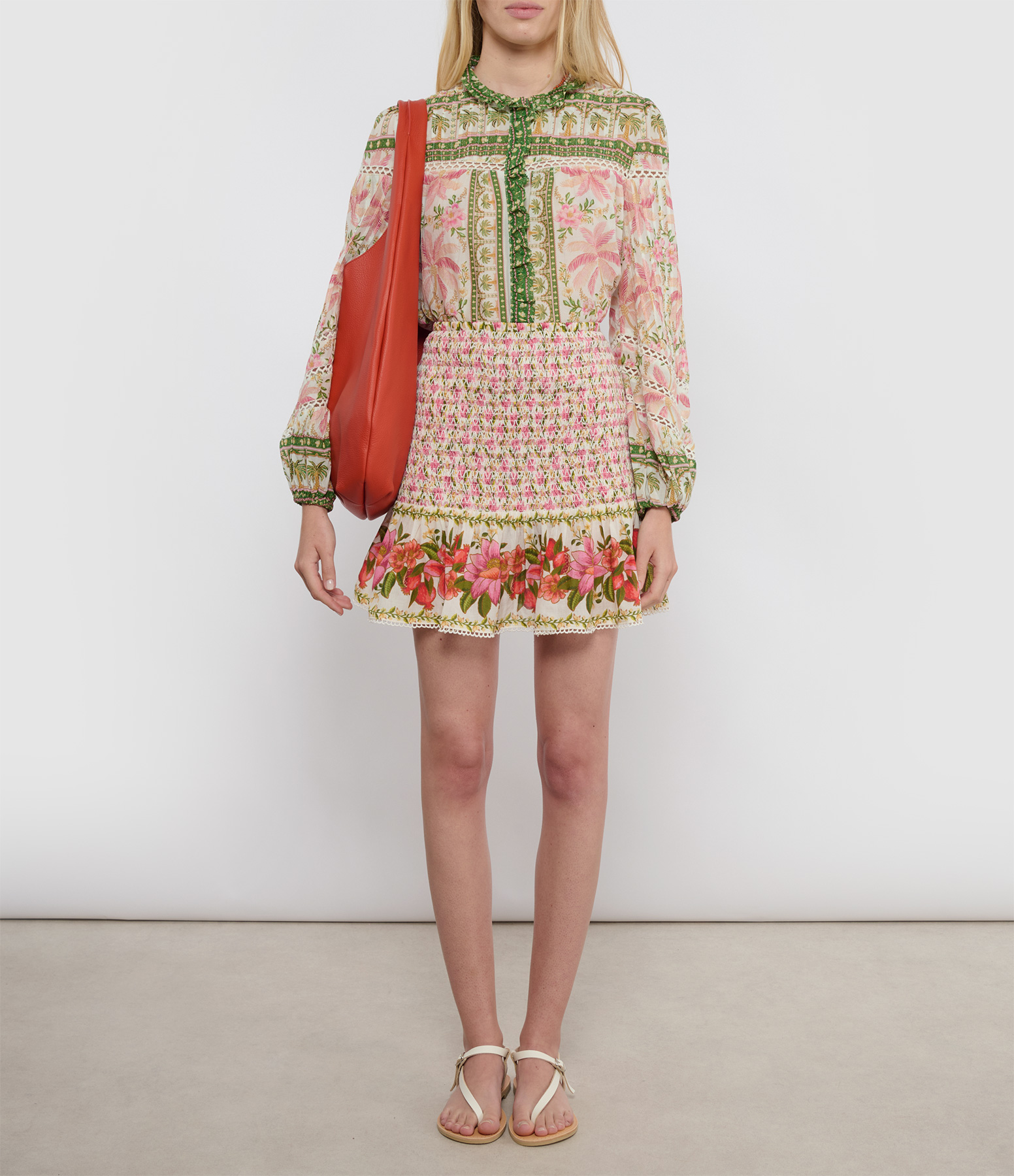 Off-White Summer Fruit Skirt