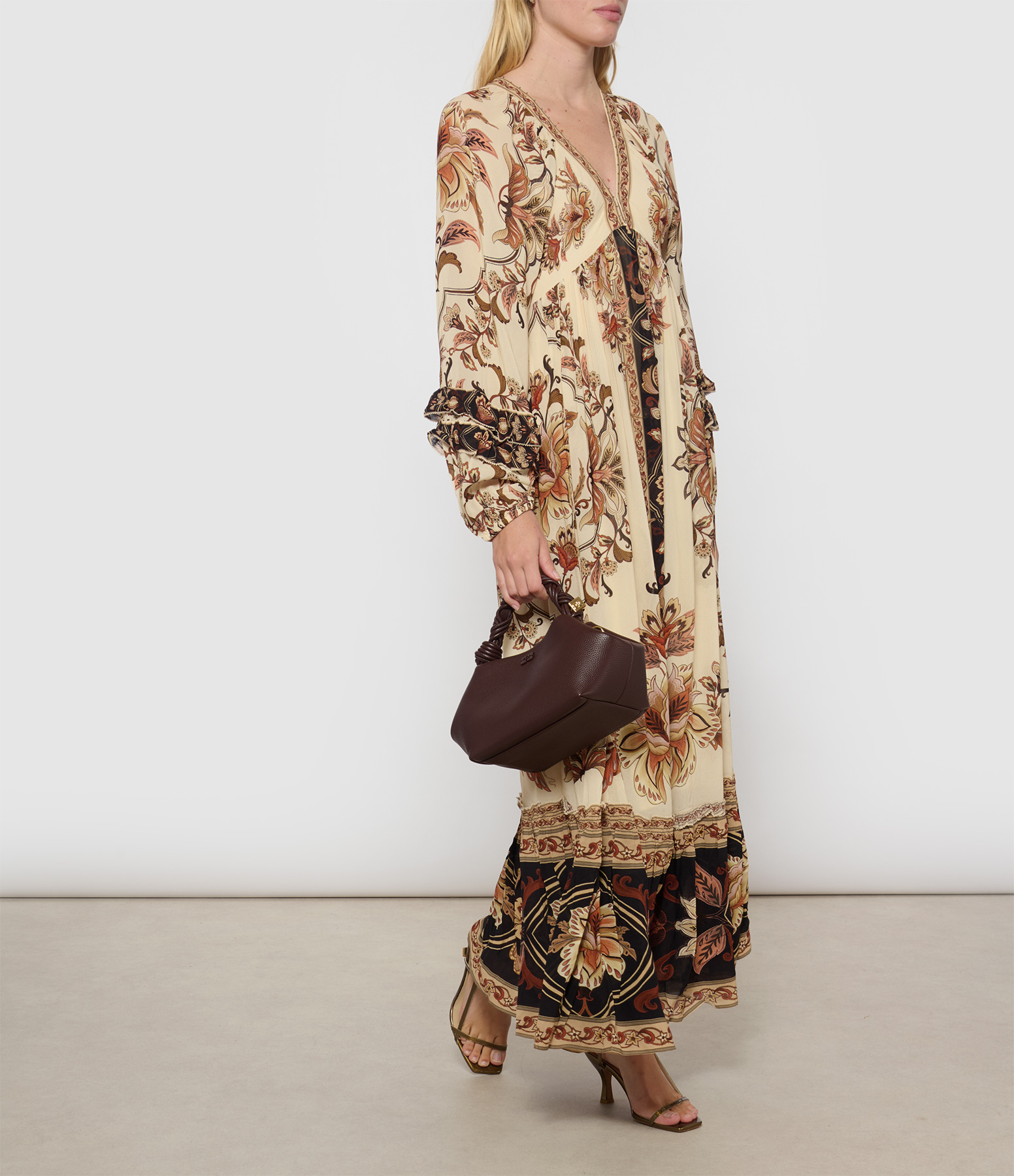Majestic Garden Sand Dress