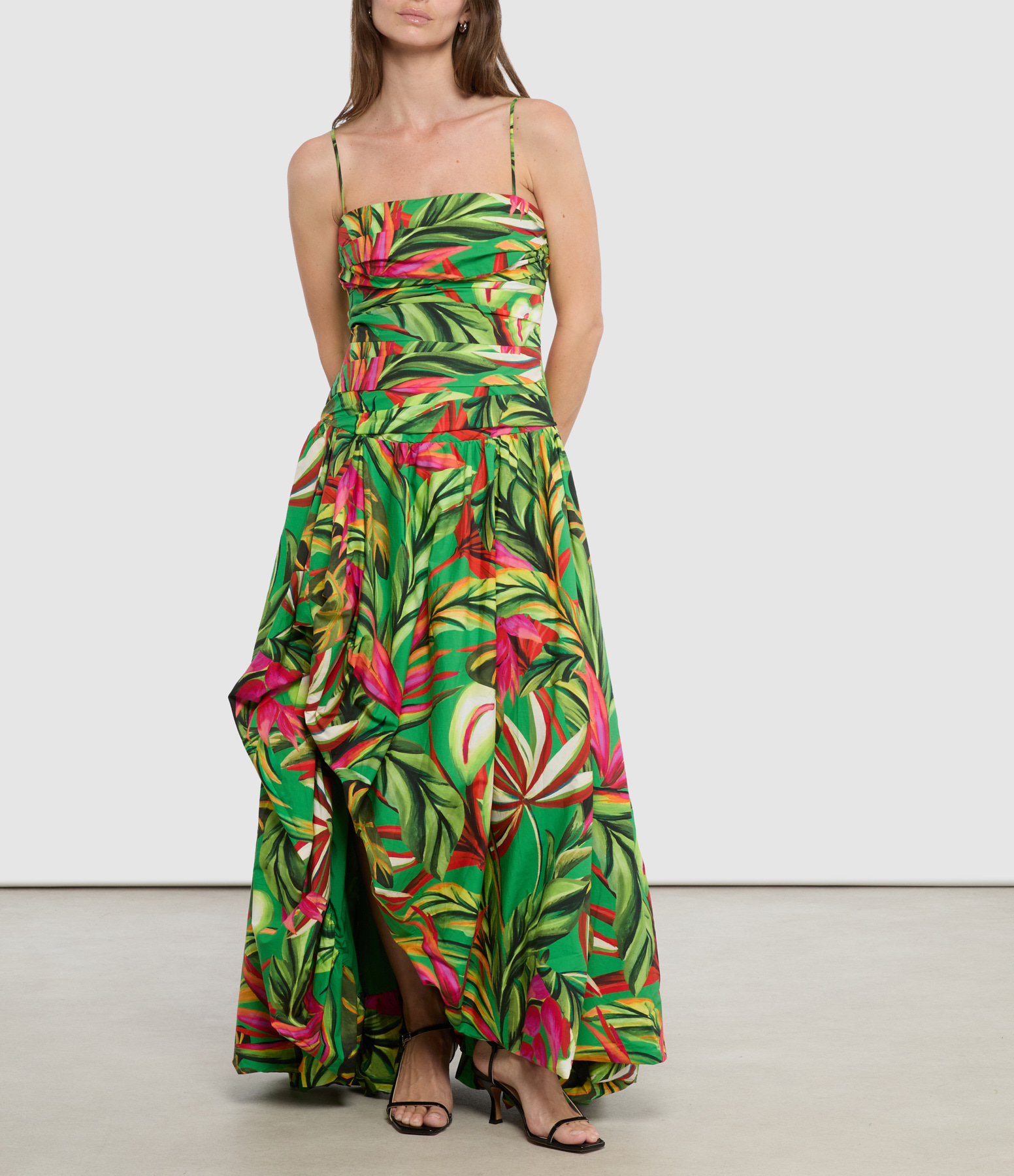 Tropical Dream Green Dress