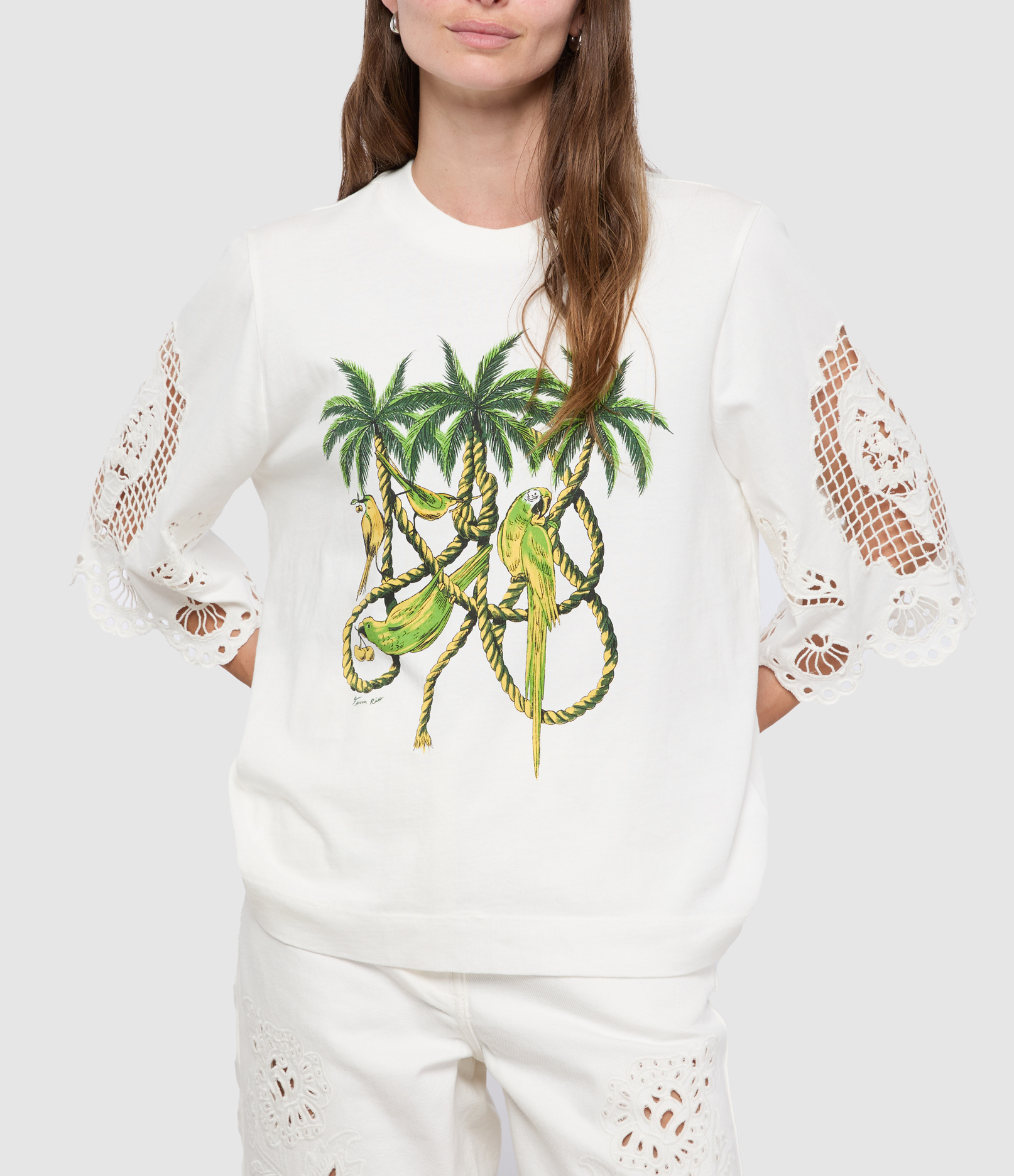 Ropes And Birds Richelieu Blouse