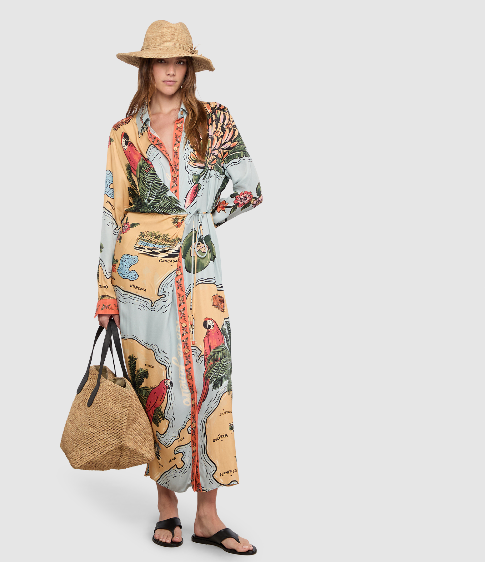 Beaches Path Multicolour Dress