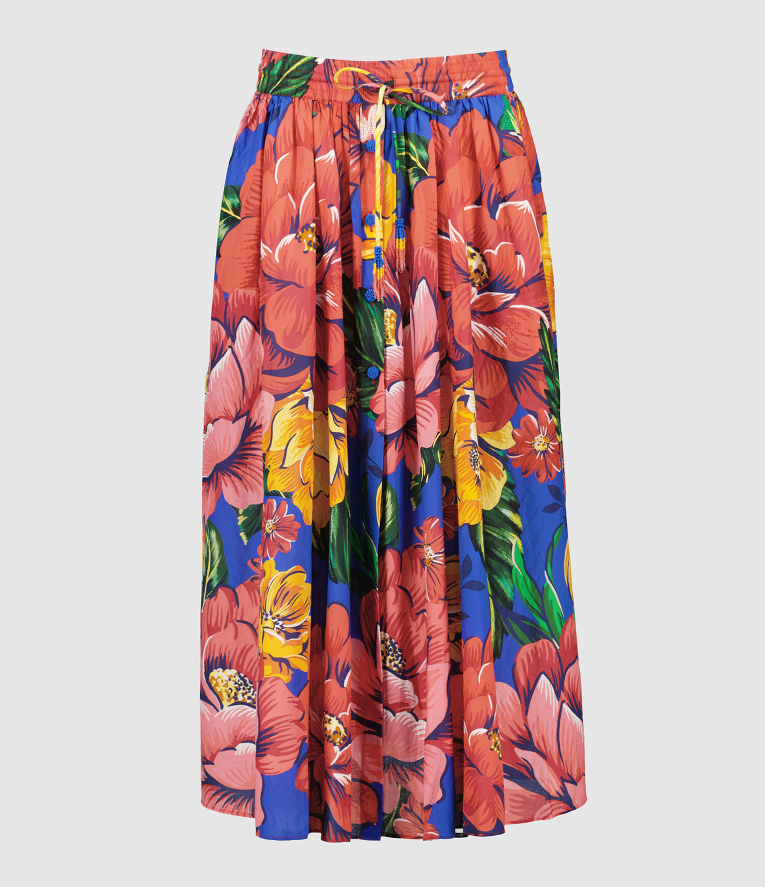 Winter Chita Long Skirt – Blue