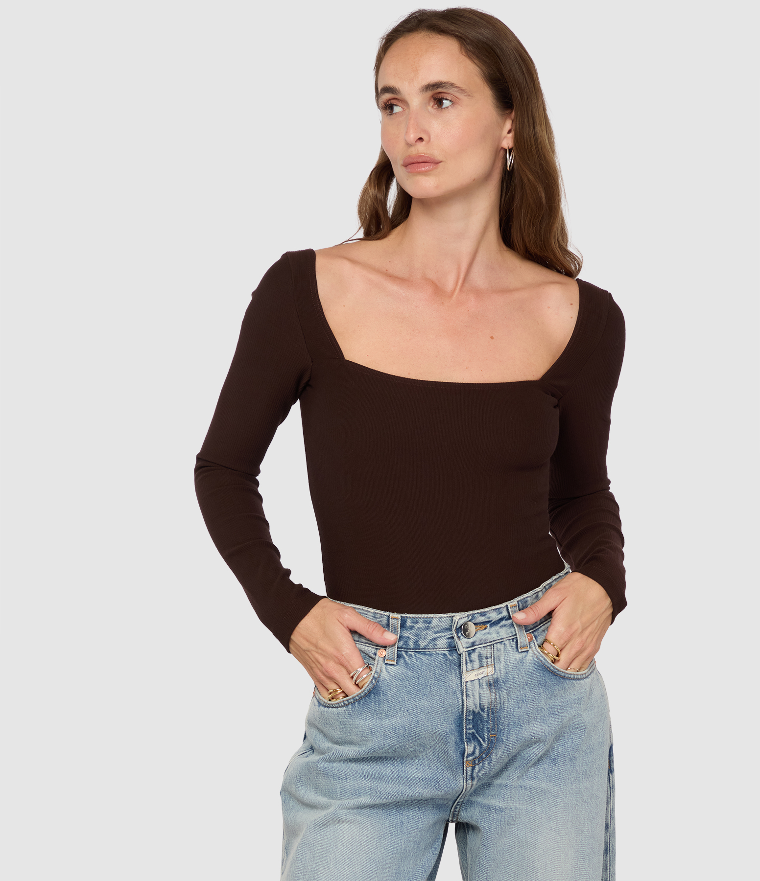 Dominique Chocolat Bodysuit