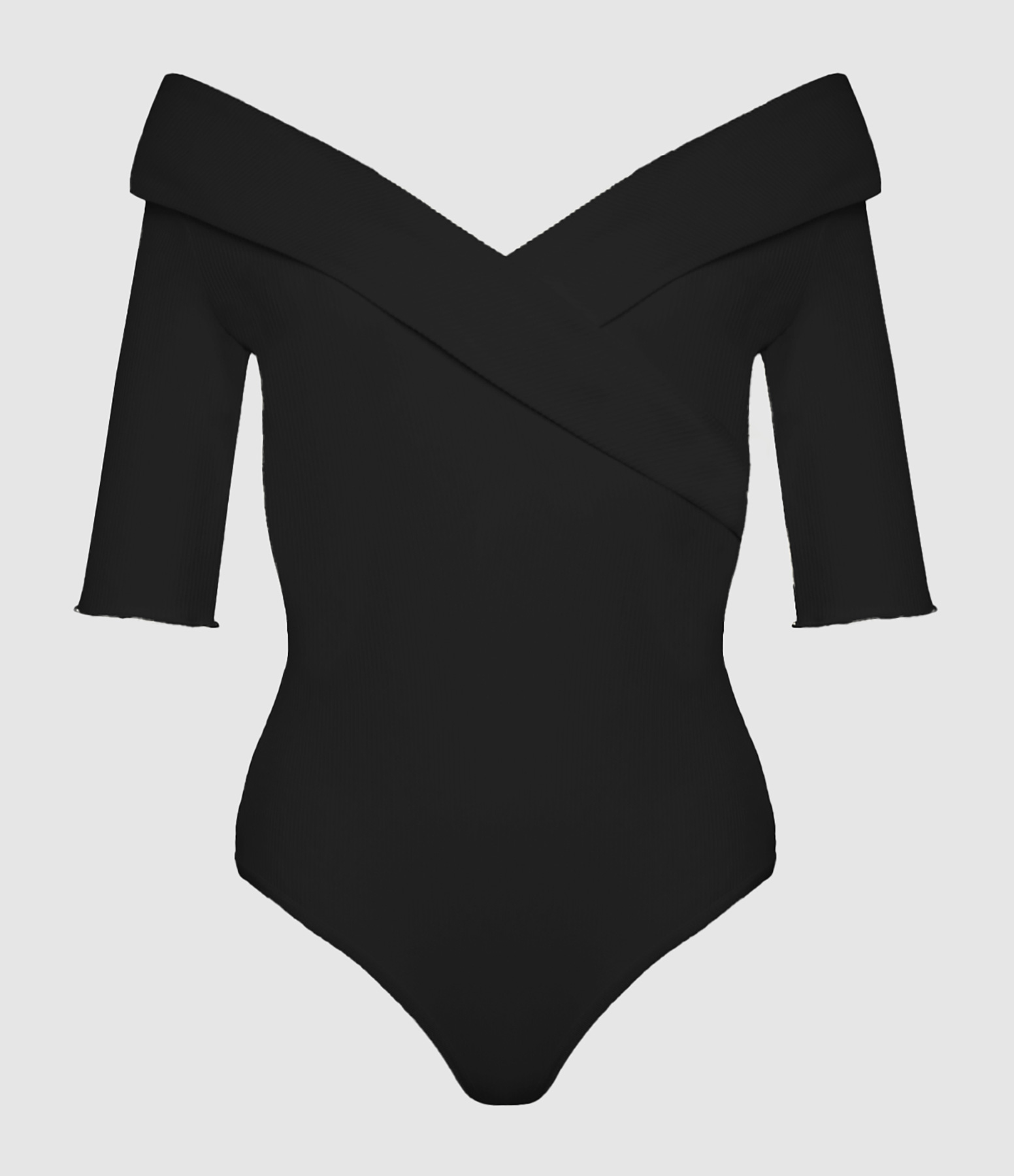 Gaby Black Bodysuit