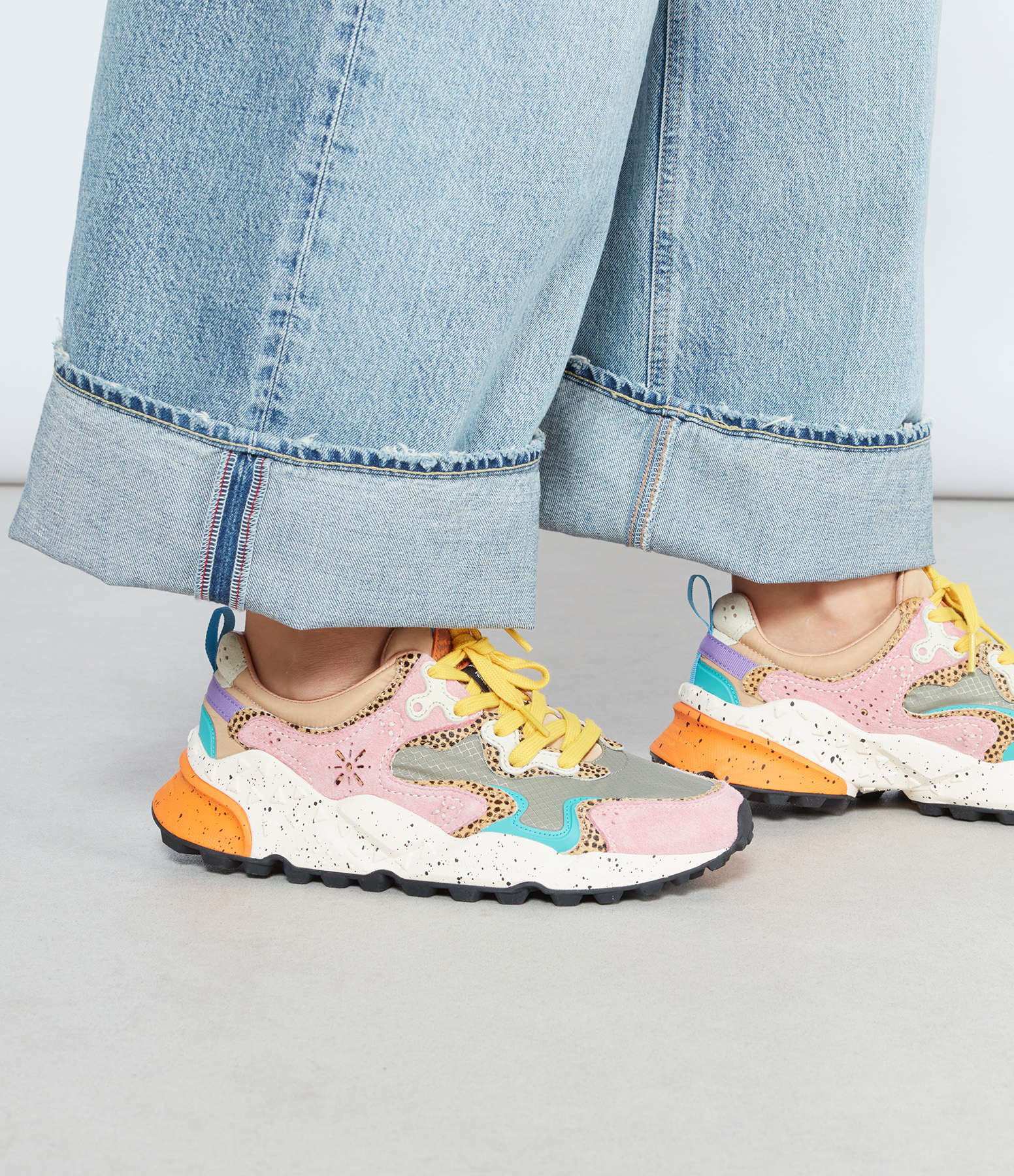 Rulis Multi-Coloured Pink Trainers