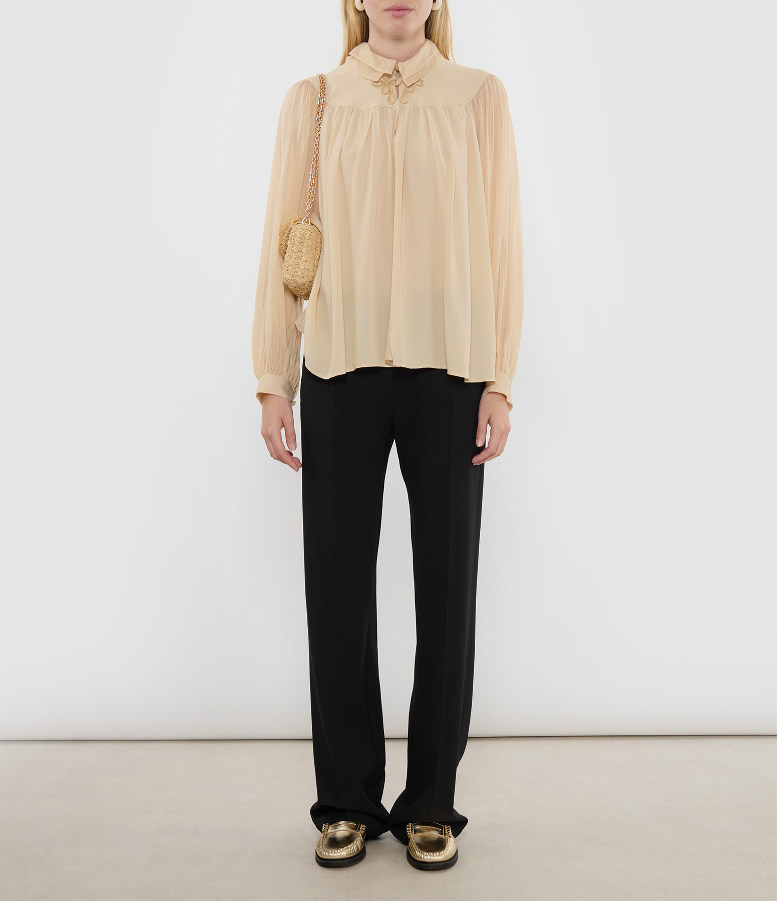 Nero Twill Trousers