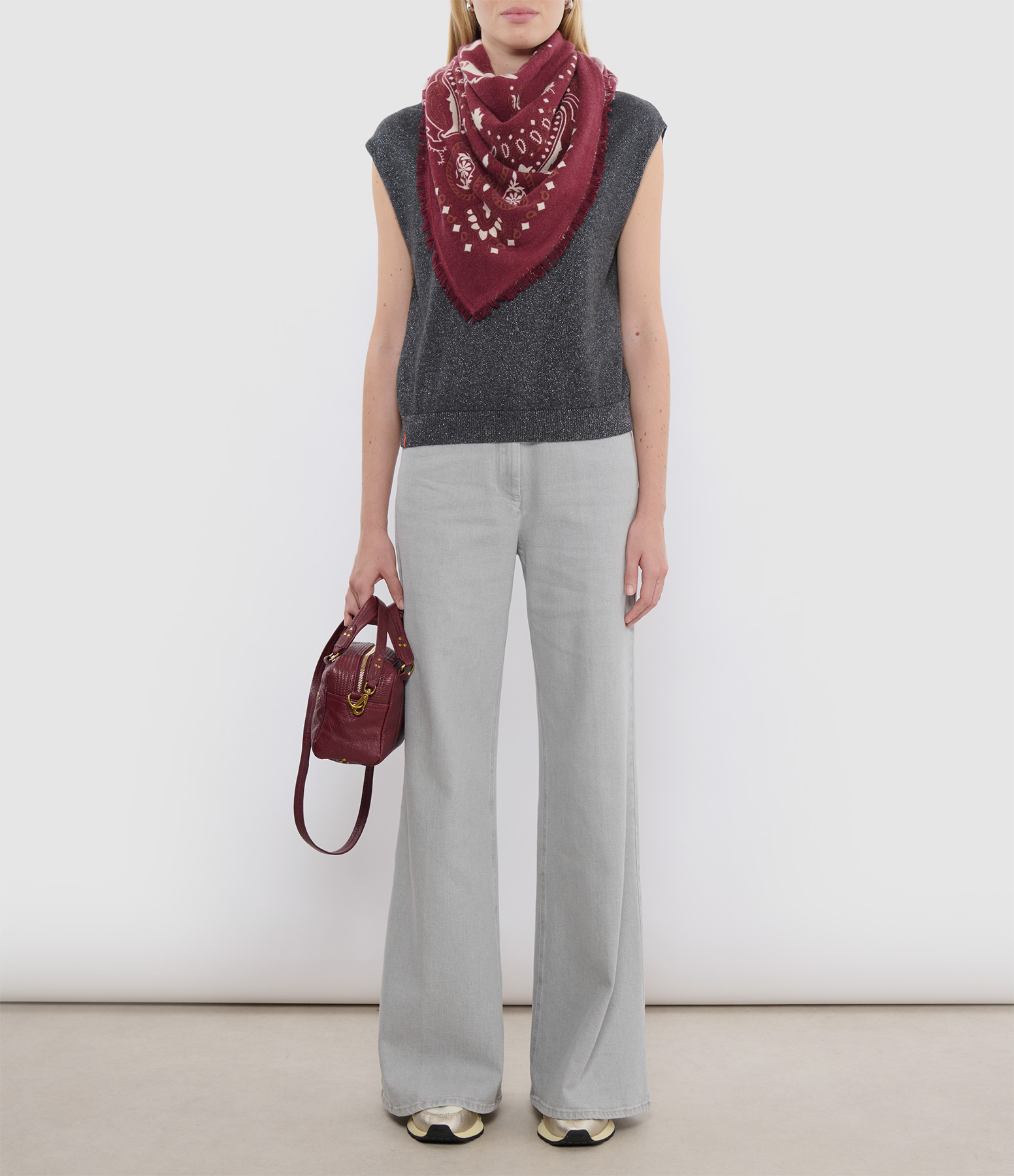 Stone Denim Trousers