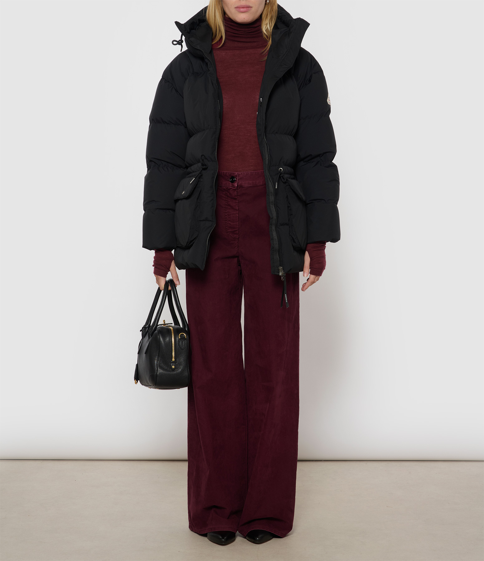 Bordeaux Velvet Trousers