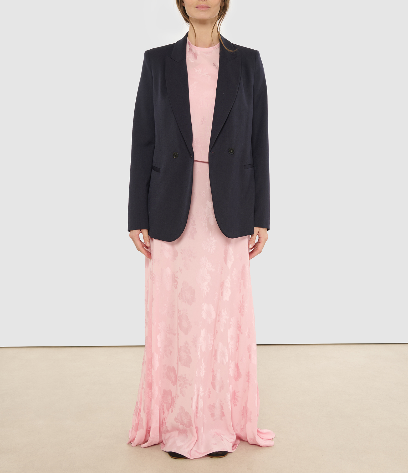Notte powder-grain jacket