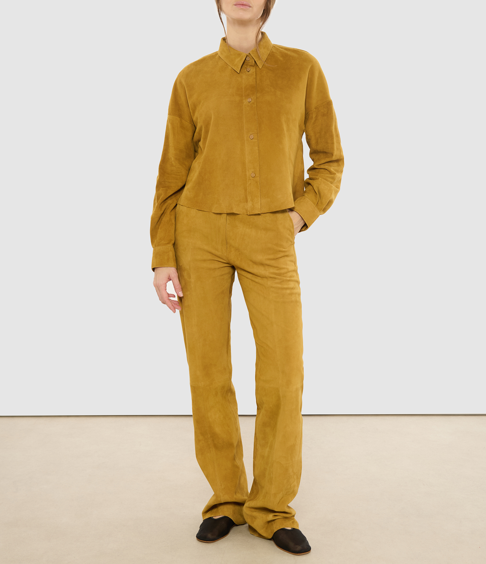 Ambra Suede Trousers