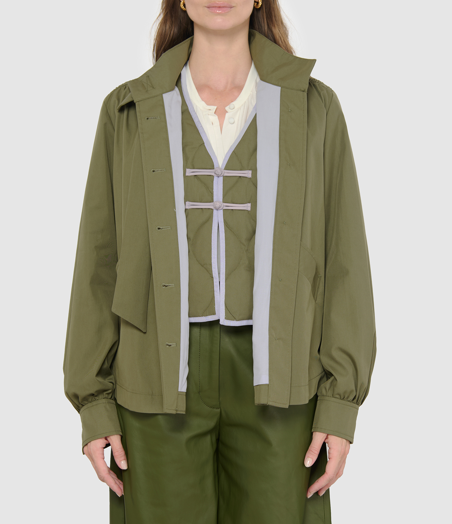 Khaki coat