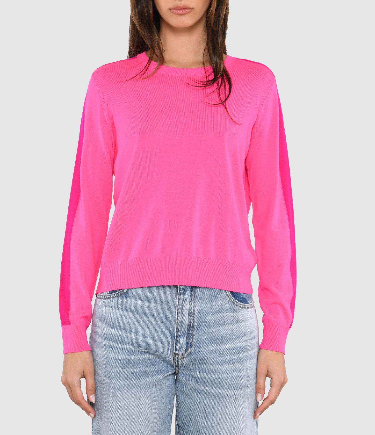 Love Pink Round-Neck Jumper
