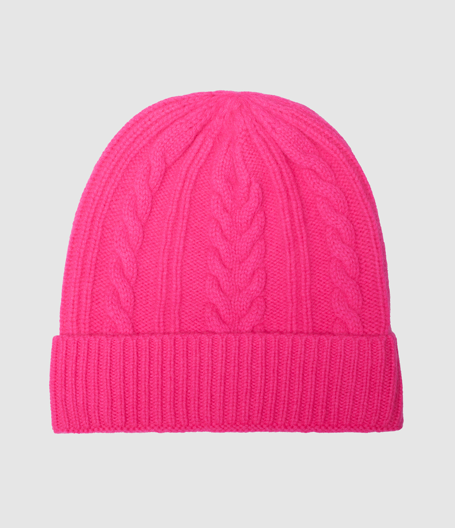 Cosmic Pink Turn-up Beanie