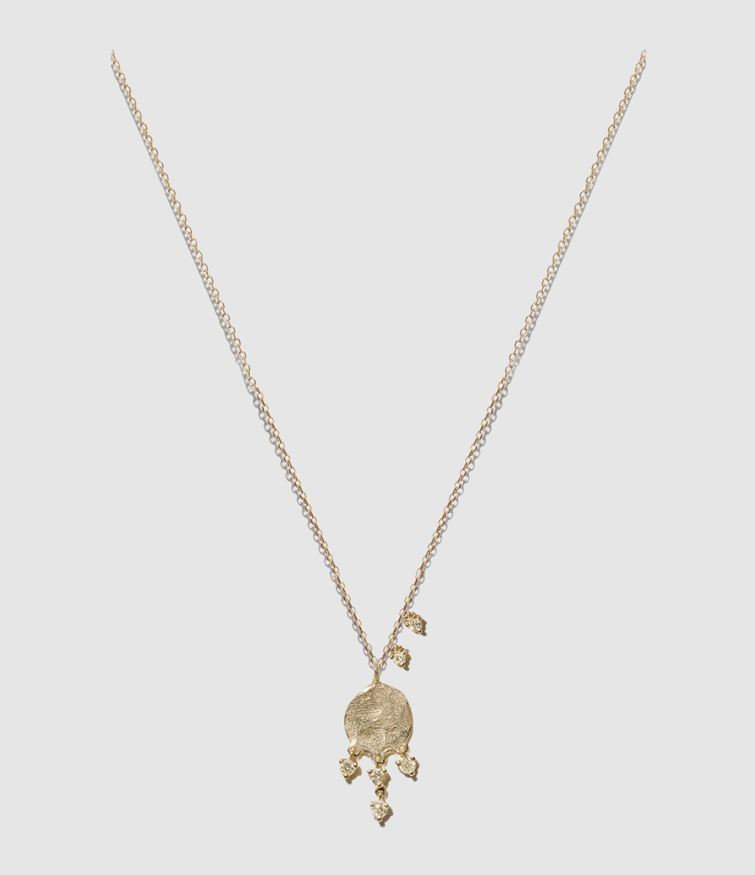 Gaby No. 1 Necklace – Diamonds and Yellow Gold