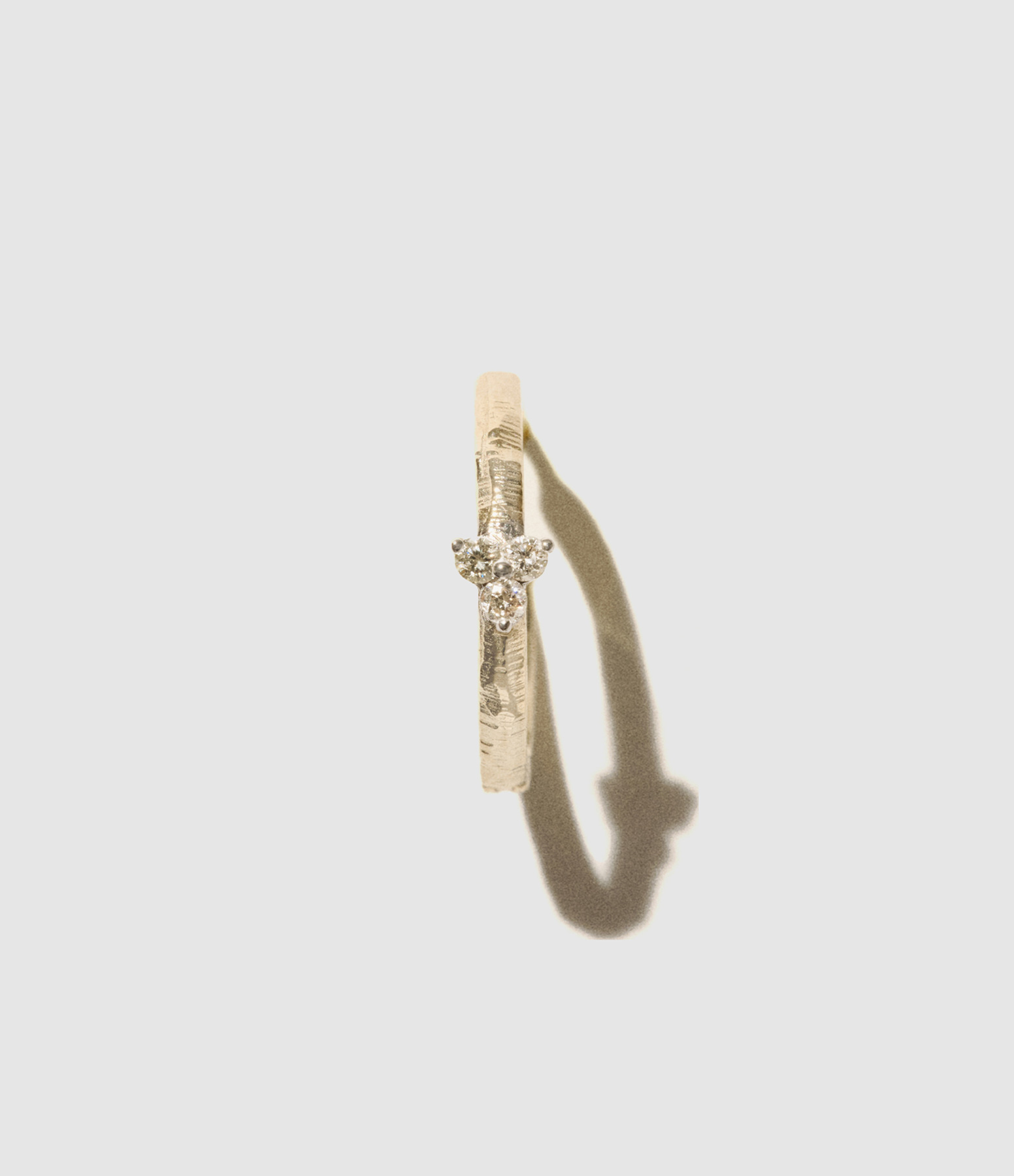 Gaby No. 2 Yellow Gold Diamond Earring, sold individually