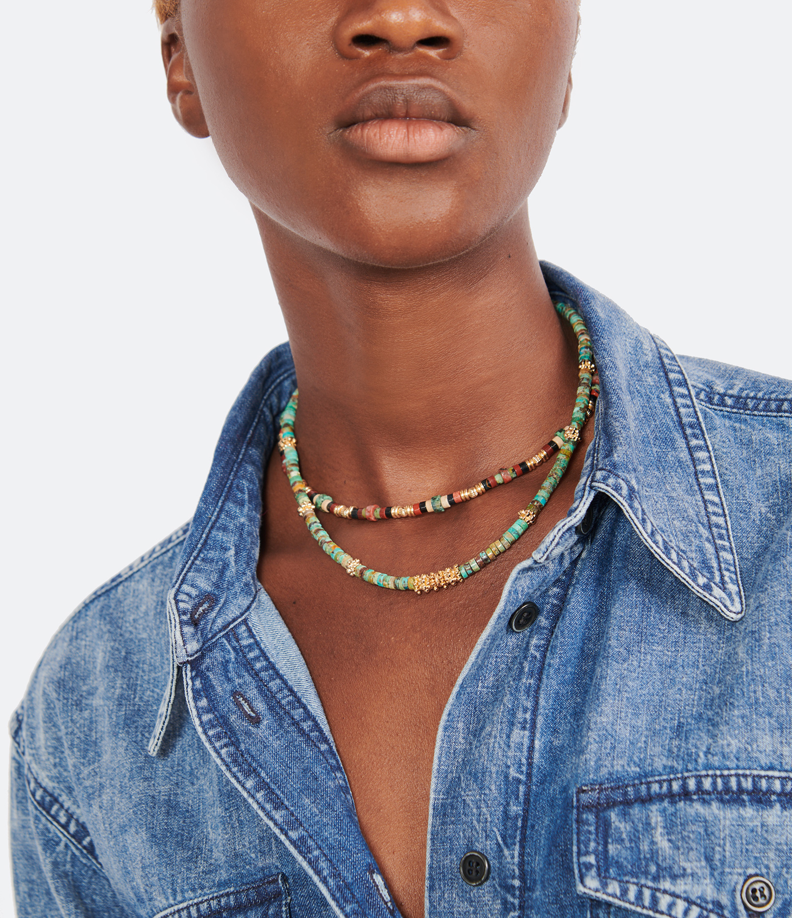 Doli Necklace – Brown