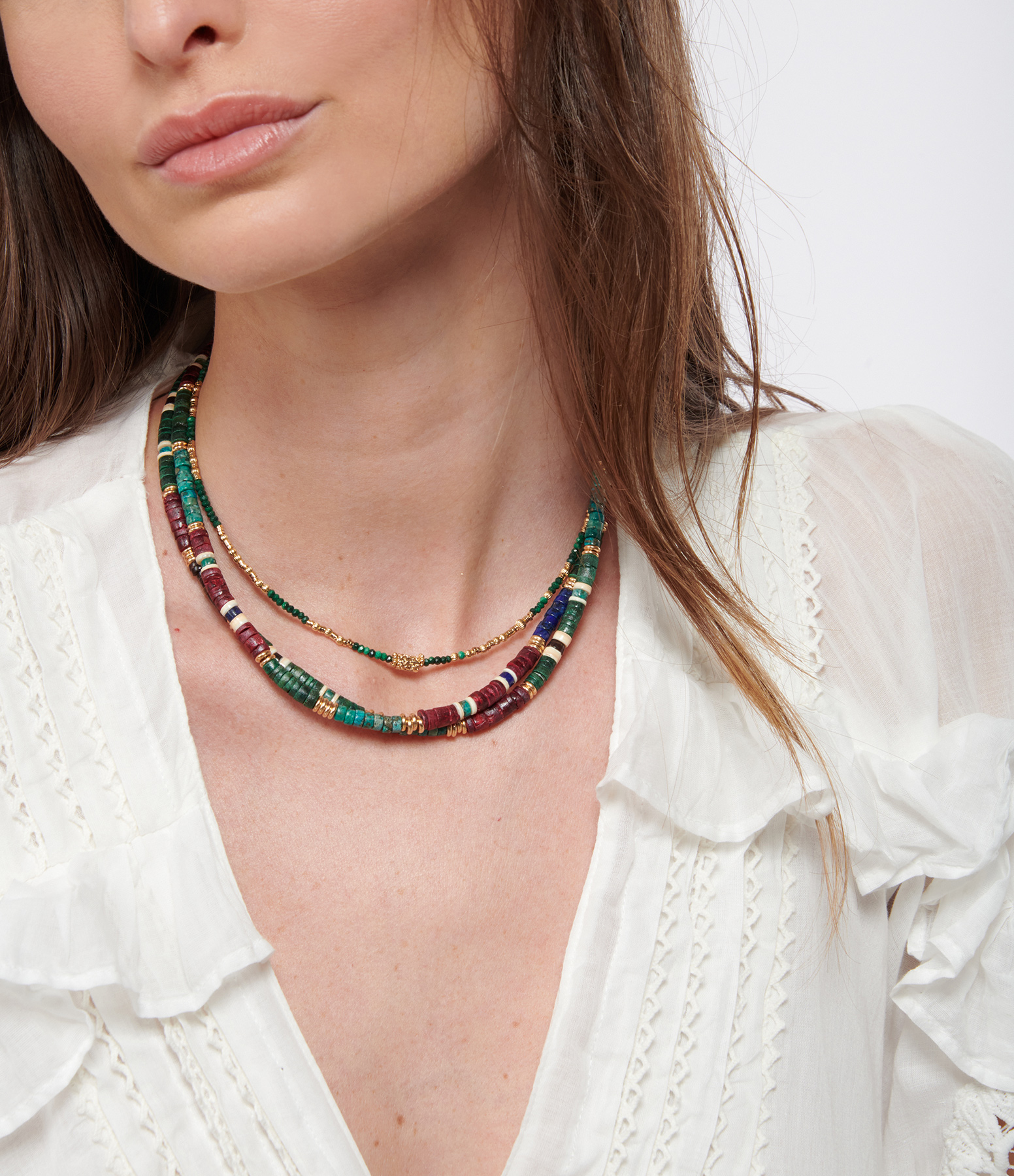 Diego Sam Green Necklace