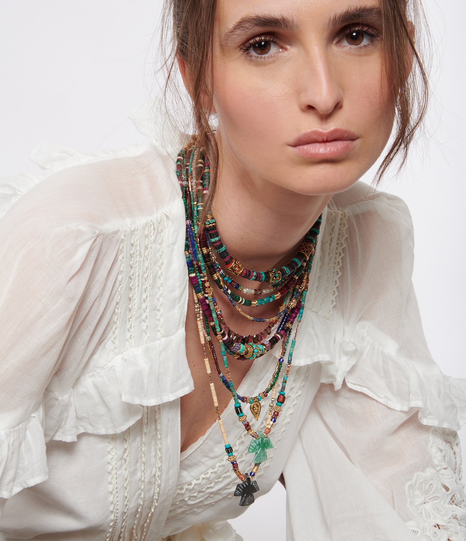 Epure Bird 2 Black Onyx Necklace