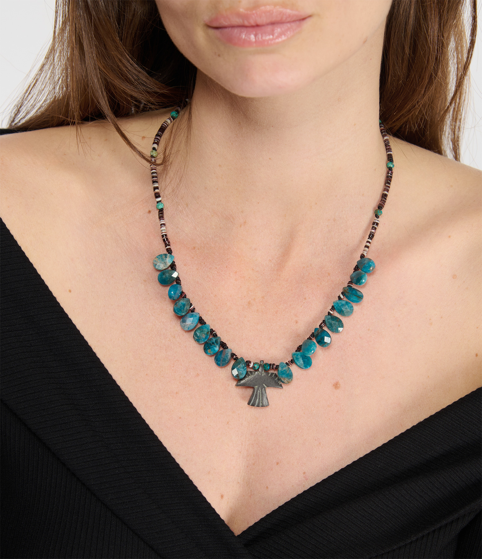 Epure Bird 3 Apatite Necklace