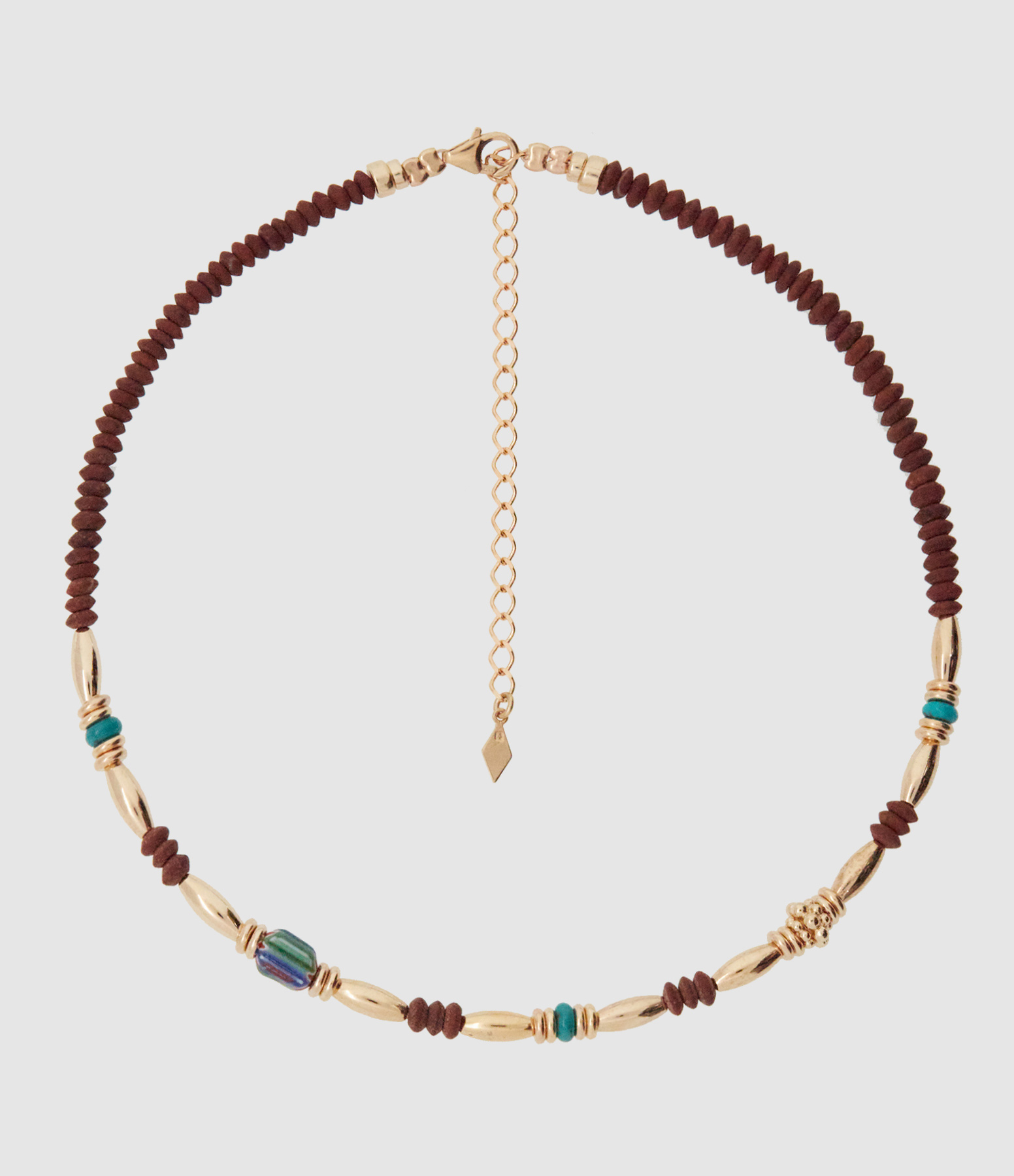 Brown Jade Aegean Necklace