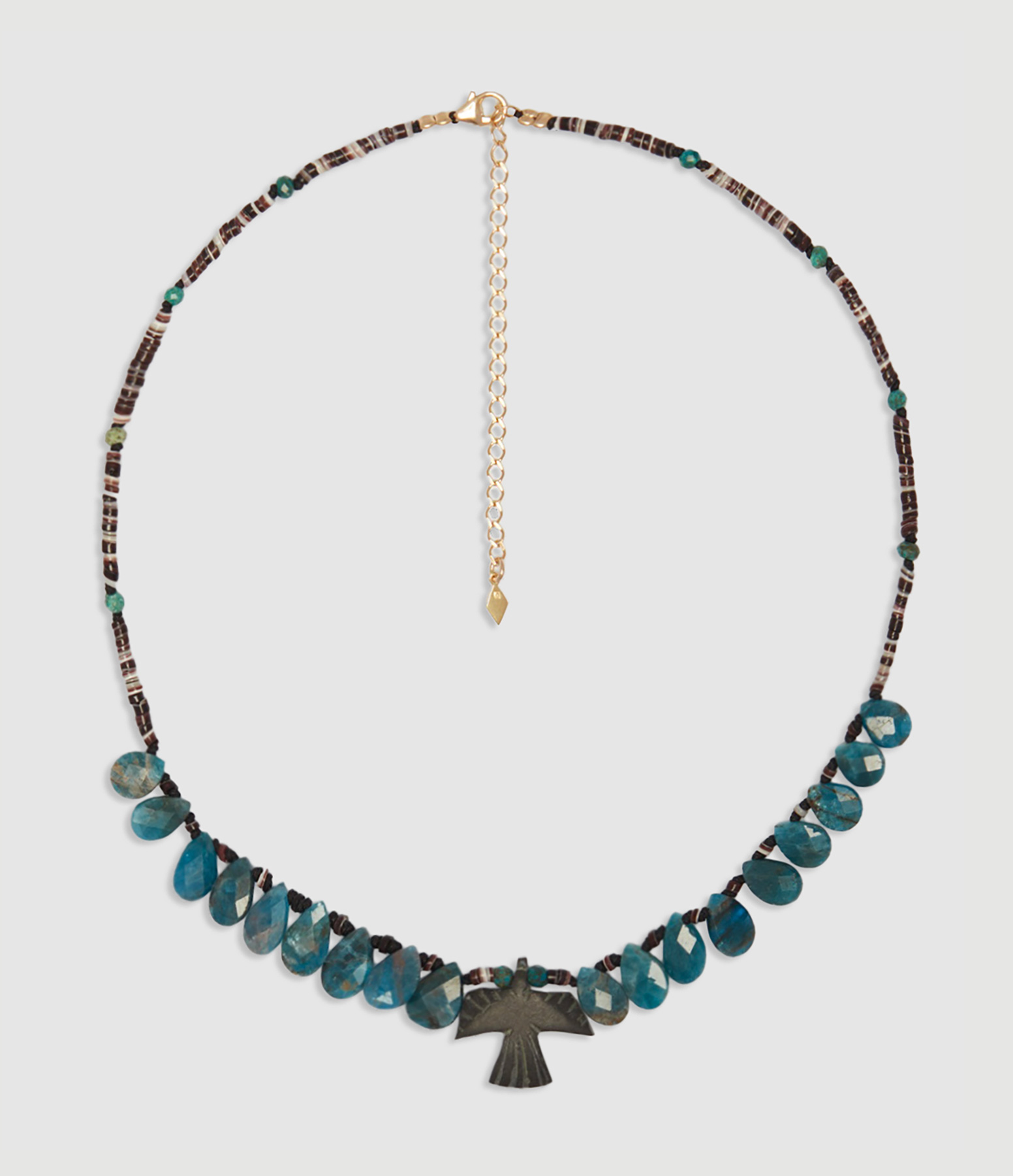 Epure Bird 3 Apatite Necklace